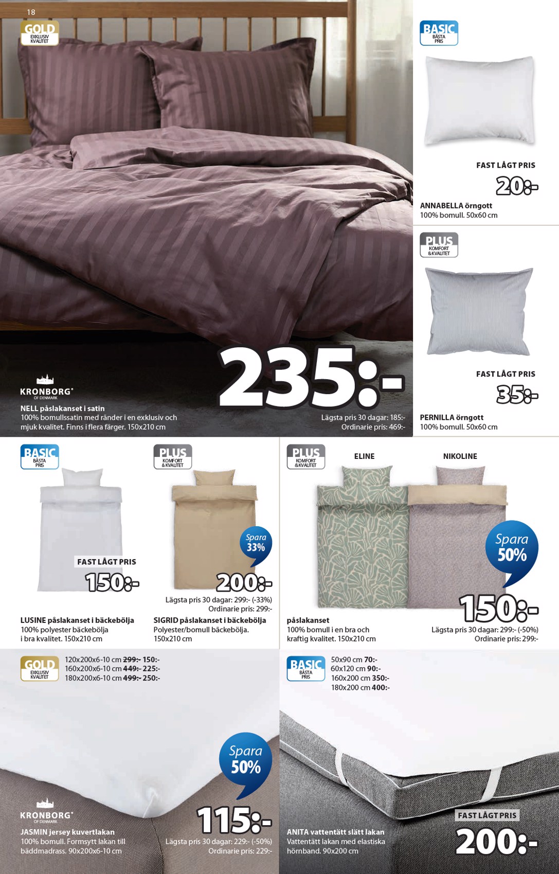 jysk - Aktuellt JYSK reklamblad giltigt från måndag 27/04/2026 till söndag 17/05/2026 - page: 18