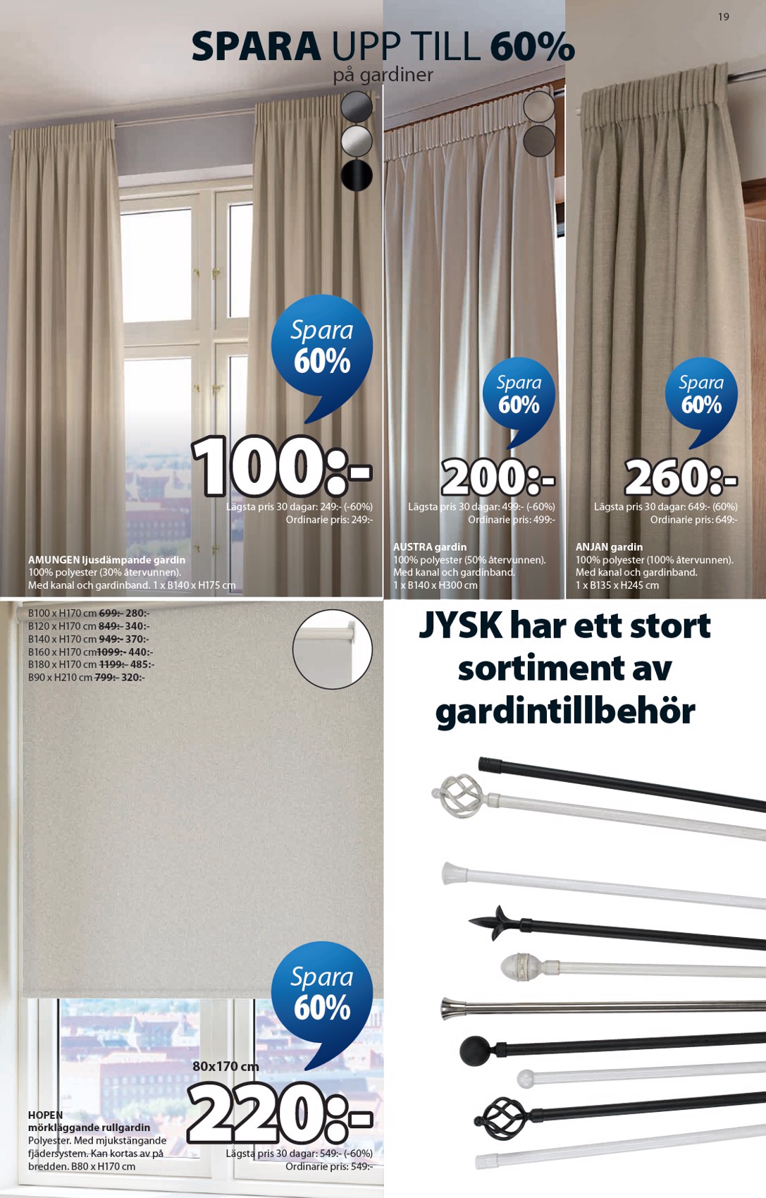 jysk - Aktuellt JYSK reklamblad giltigt från måndag 27/04/2026 till söndag 17/05/2026 - page: 19