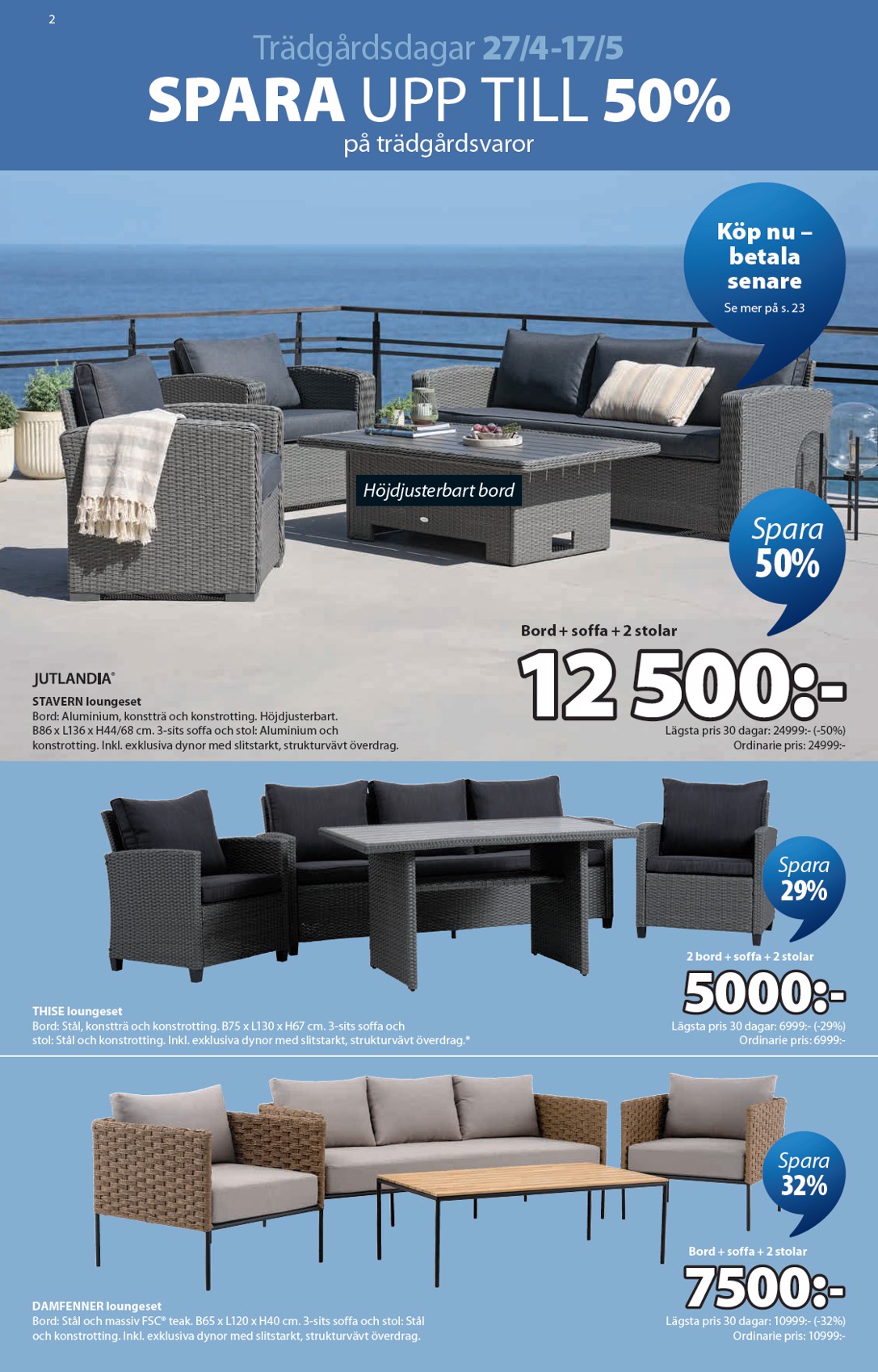 jysk - Aktuellt JYSK reklamblad giltigt från måndag 27/04/2026 till söndag 17/05/2026 - page: 2