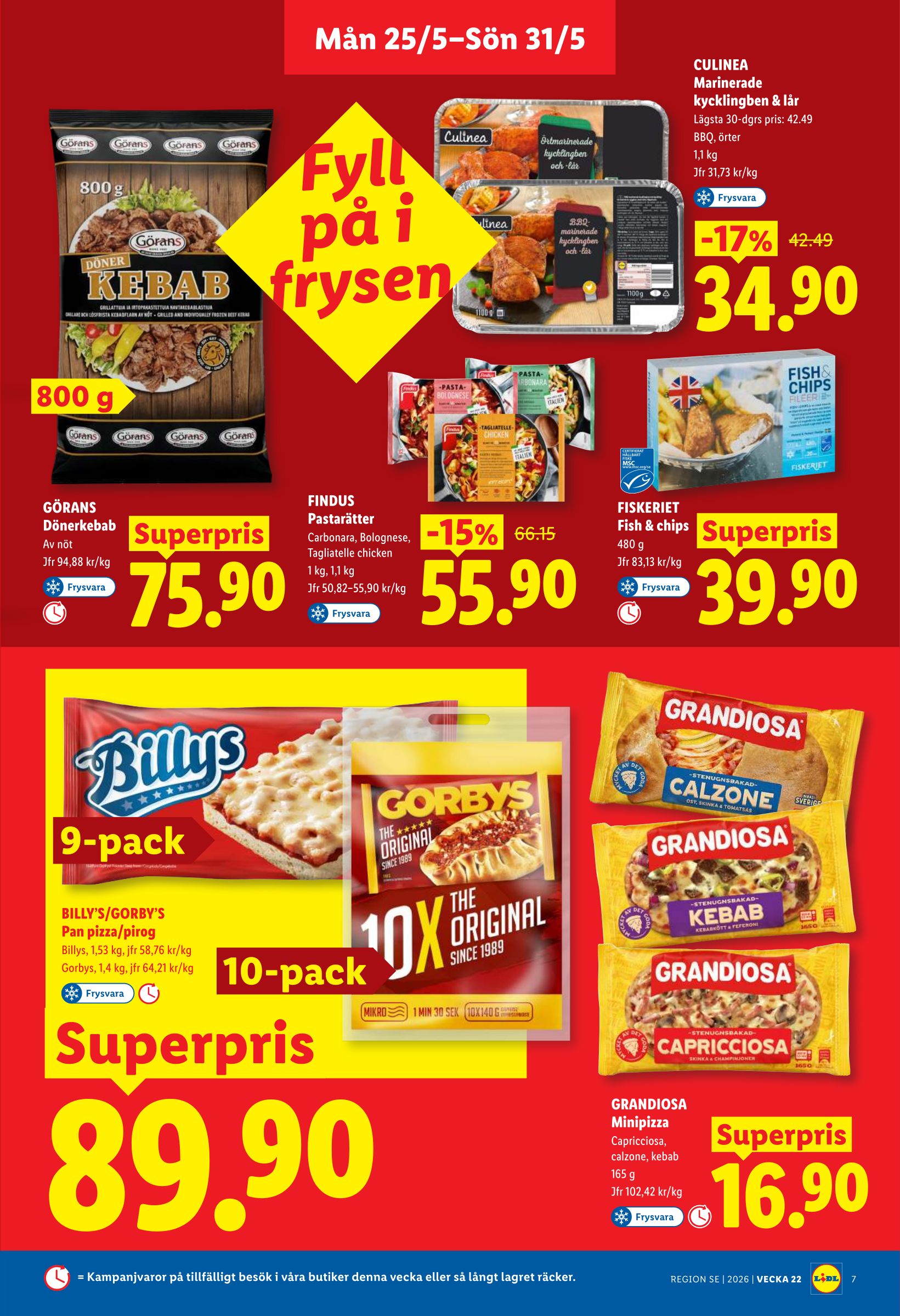 lidl - Nytt Lidl reklamblad från måndag, 25/05/2026 till söndag, 31/05/2026 - page: 7