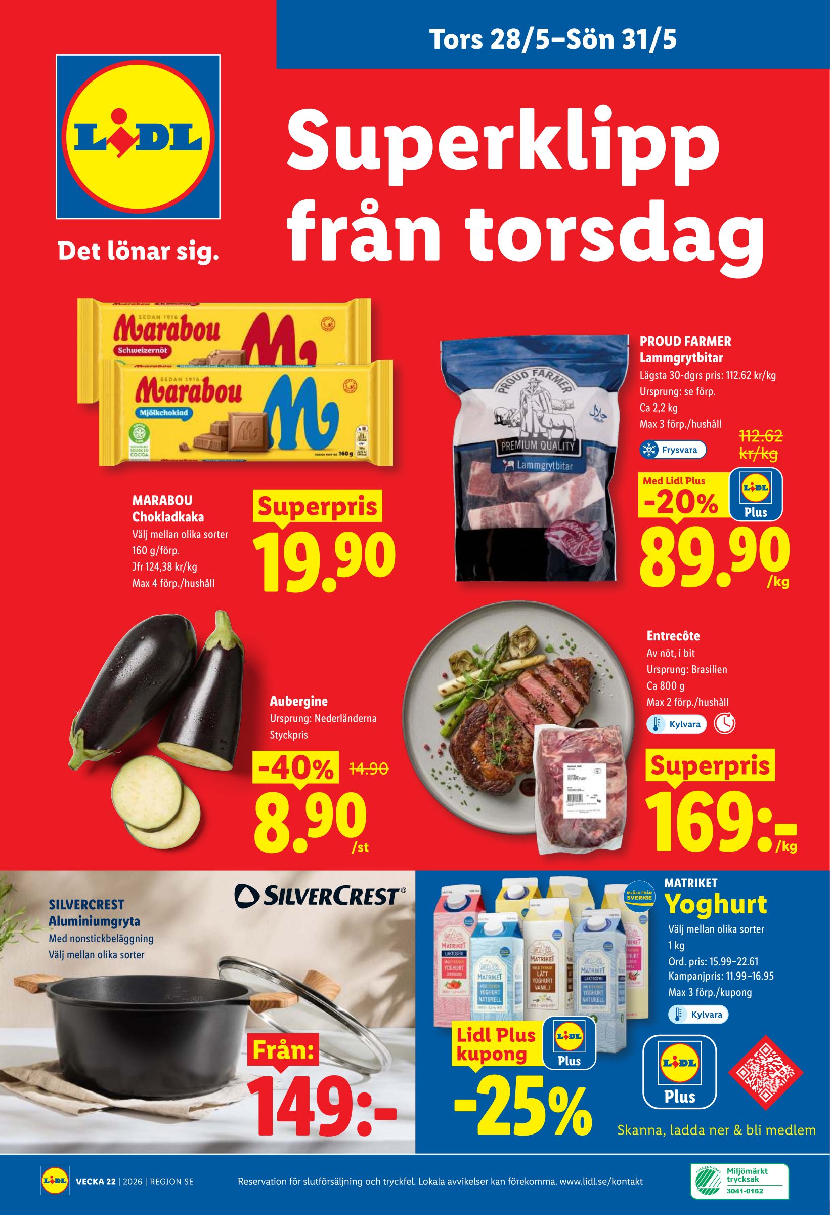 lidl - Nytt Lidl reklamblad från måndag, 25/05/2026 till söndag, 31/05/2026 - page: 28