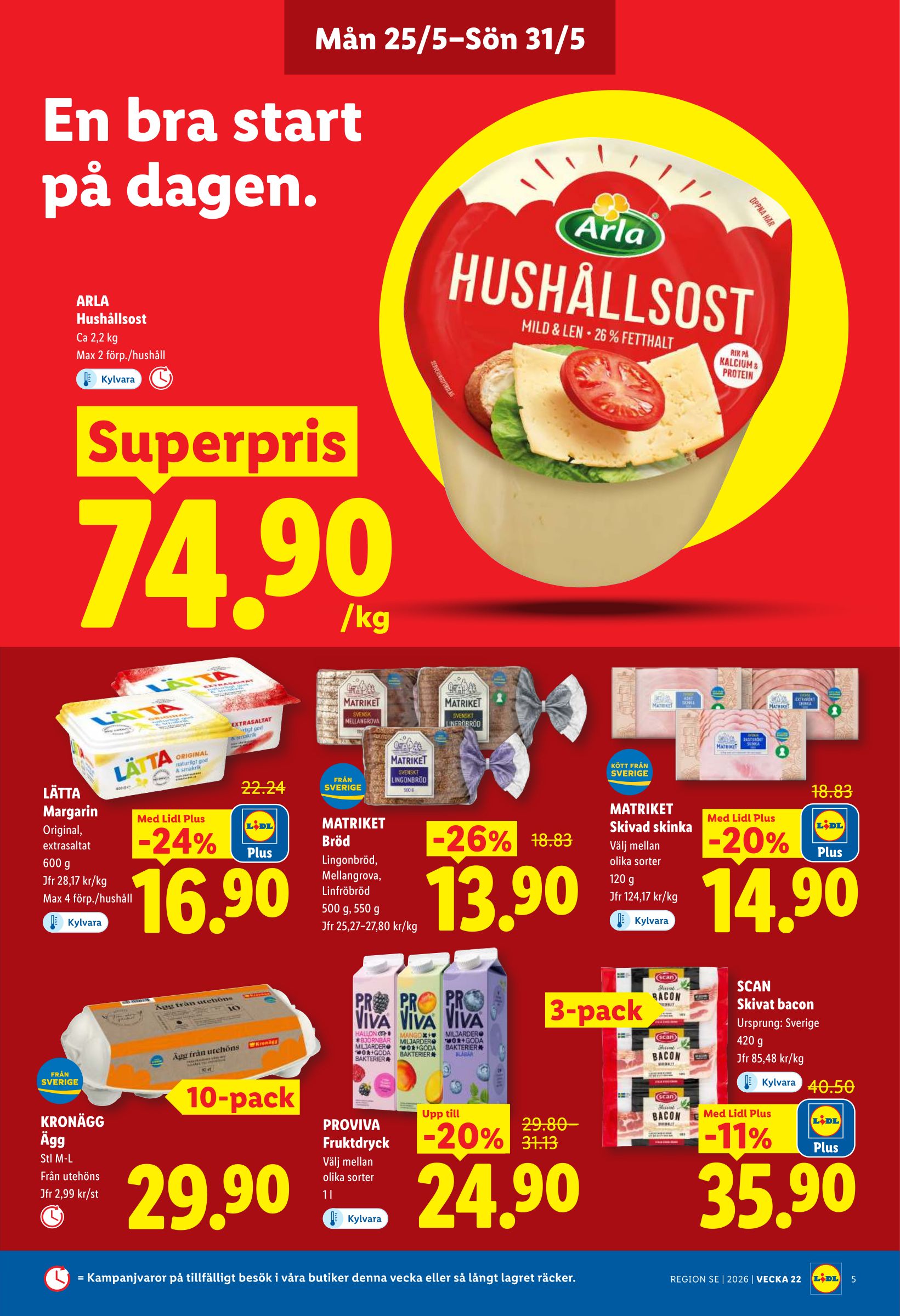 lidl - Nytt Lidl reklamblad från måndag, 25/05/2026 till söndag, 31/05/2026 - page: 5