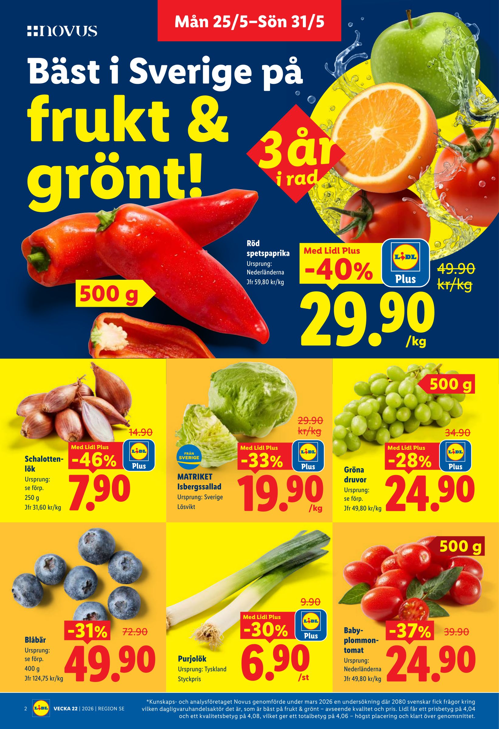 lidl - Nytt Lidl reklamblad från måndag, 25/05/2026 till söndag, 31/05/2026 - page: 2