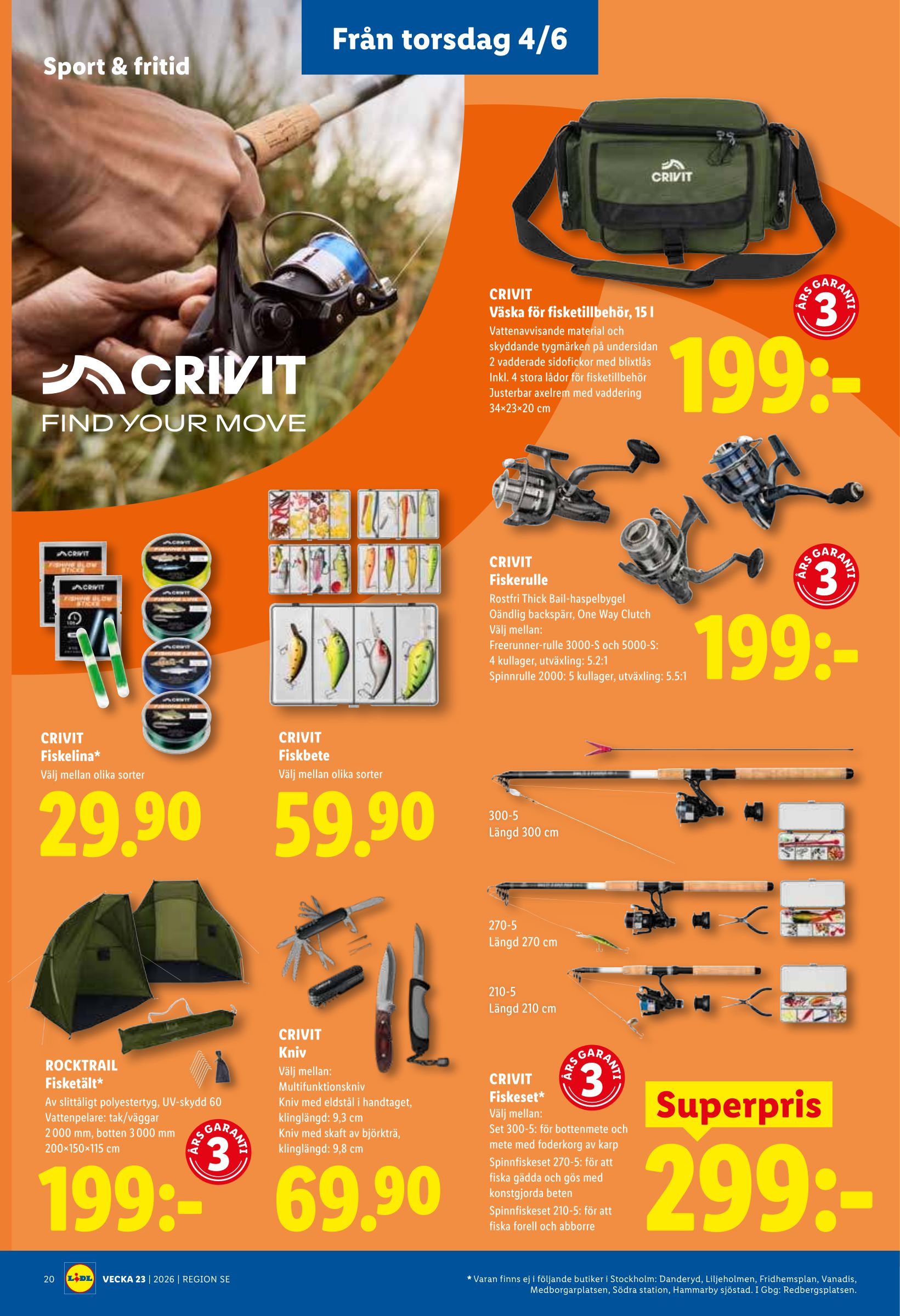 lidl - Nytt Lidl reklamblad från måndag, 01/06/2026 till söndag, 07/06/2026 - page: 23