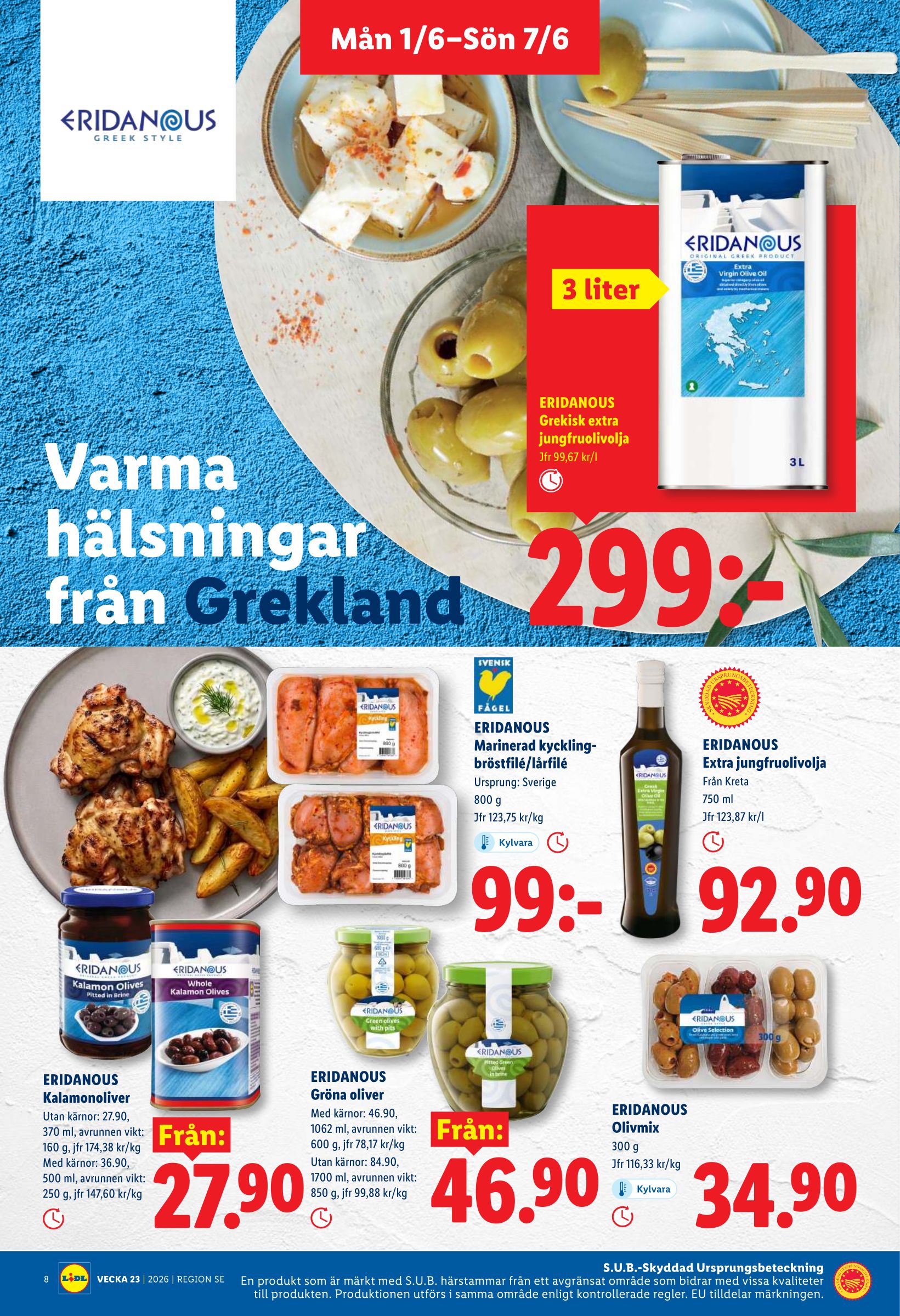lidl - Nytt Lidl reklamblad från måndag, 01/06/2026 till söndag, 07/06/2026 - page: 8