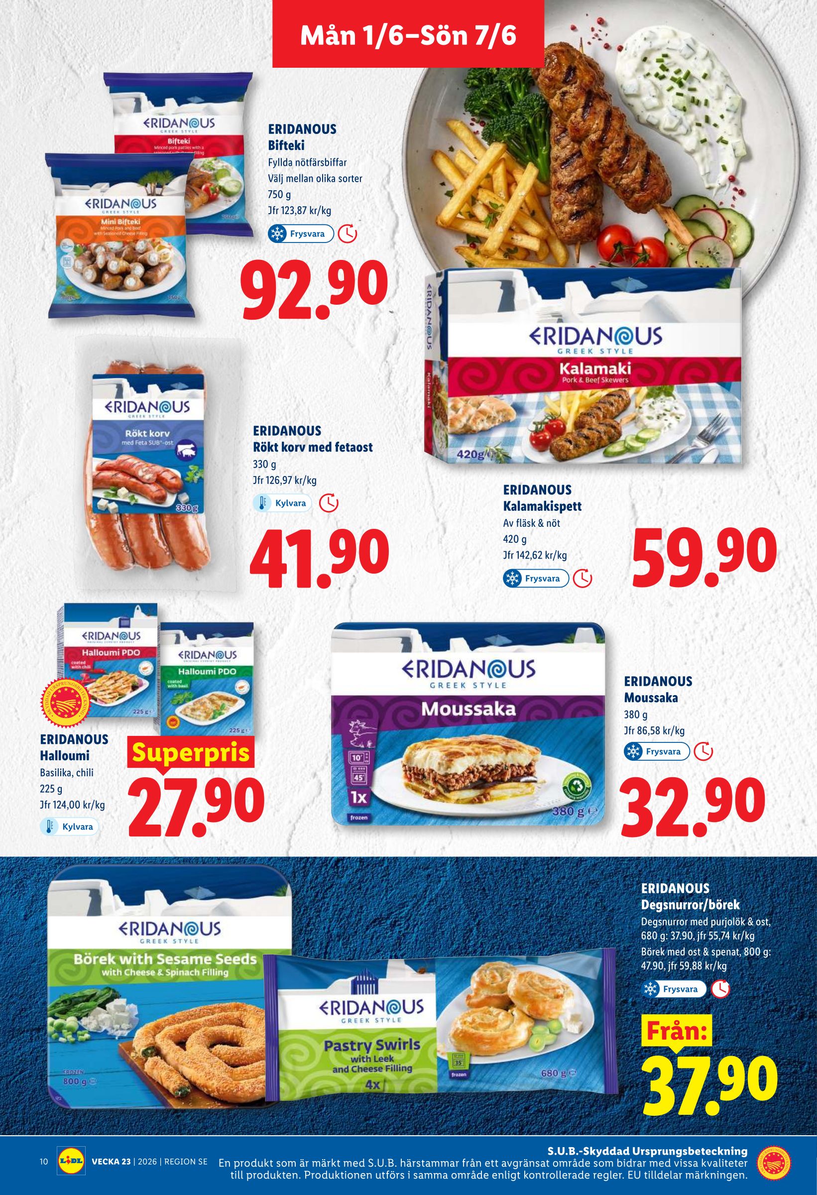 lidl - Nytt Lidl reklamblad från måndag, 01/06/2026 till söndag, 07/06/2026 - page: 10