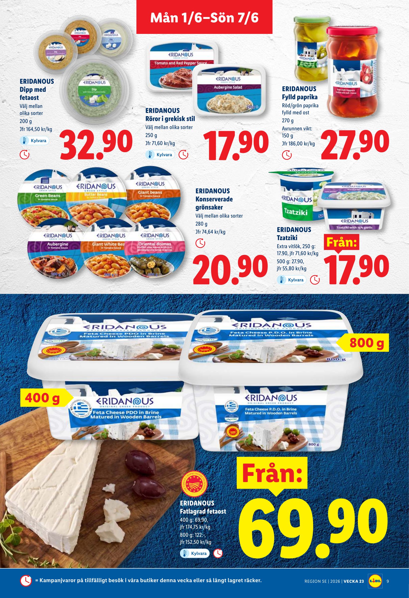 lidl - Nytt Lidl reklamblad från måndag, 01/06/2026 till söndag, 07/06/2026 - page: 9