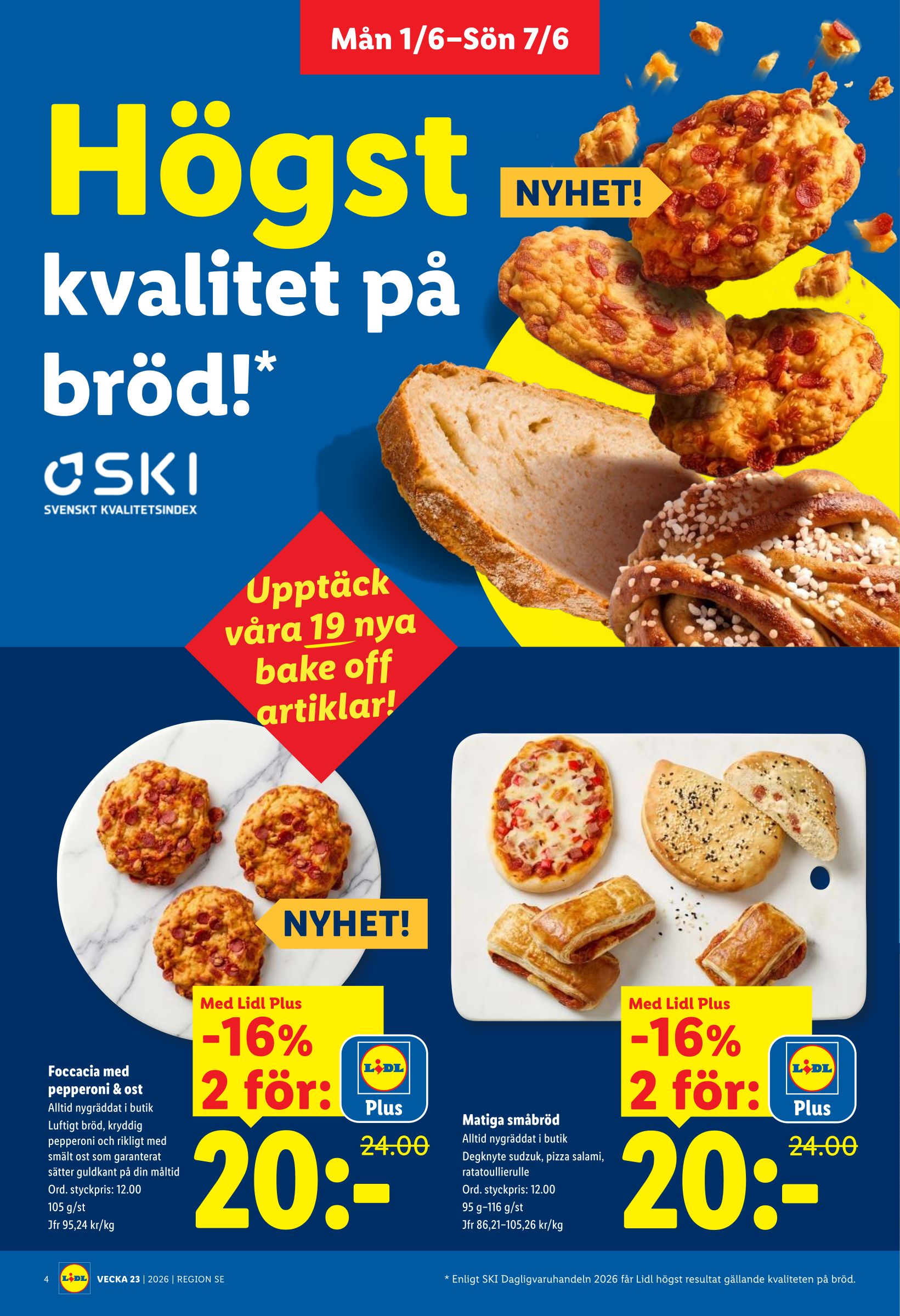 lidl - Nytt Lidl reklamblad från måndag, 01/06/2026 till söndag, 07/06/2026 - page: 4