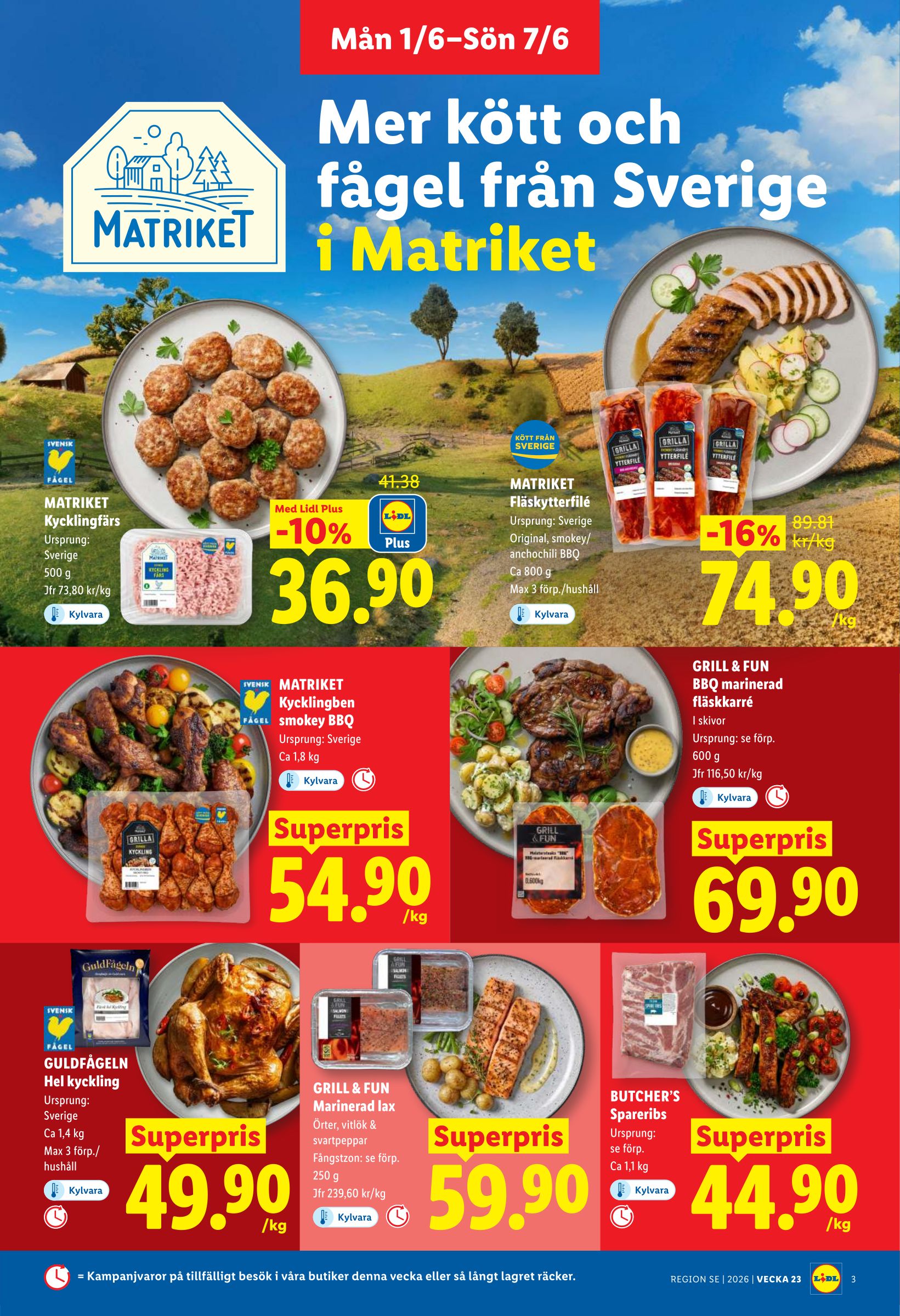 lidl - Nytt Lidl reklamblad från måndag, 01/06/2026 till söndag, 07/06/2026 - page: 3