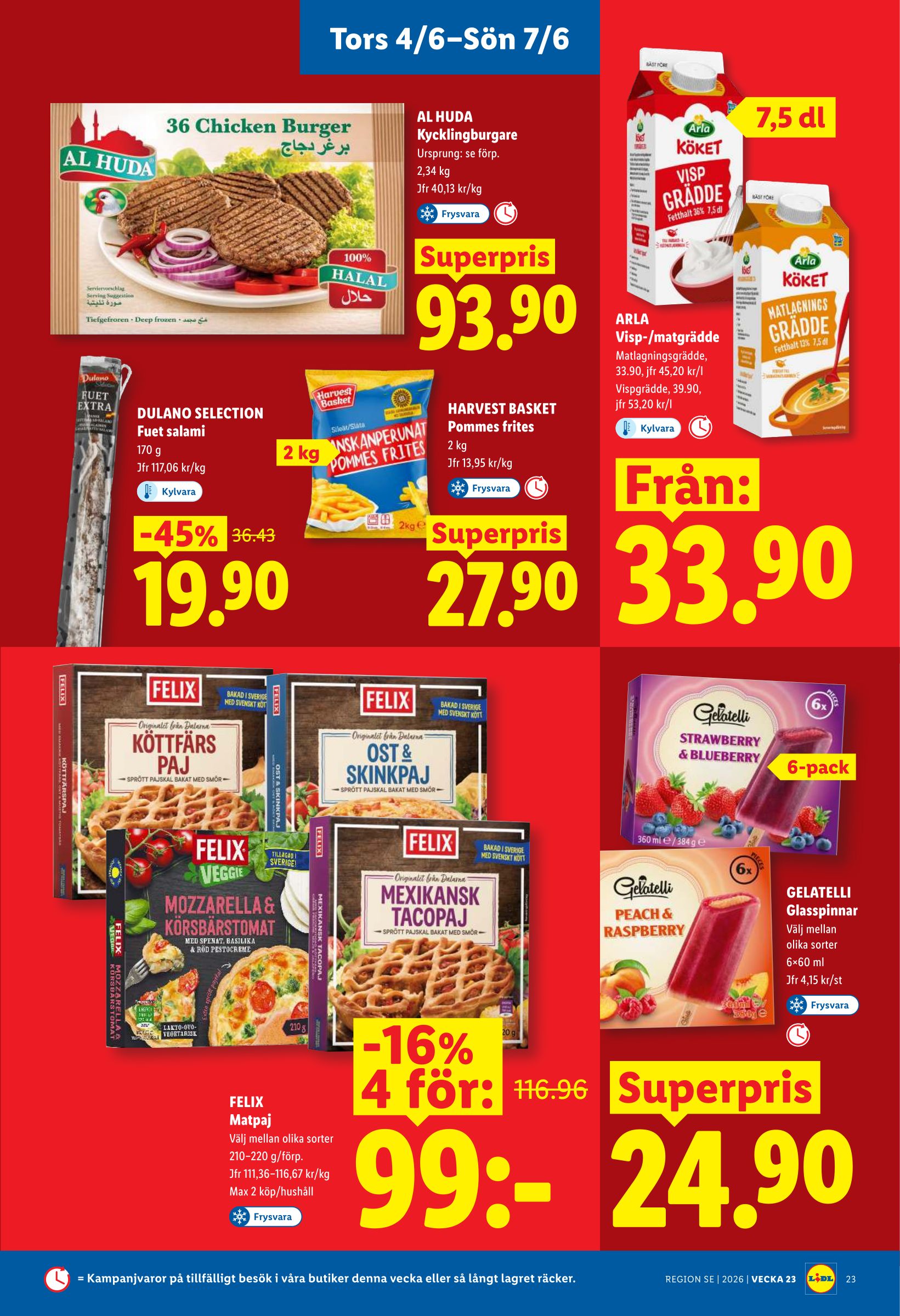 lidl - Nytt Lidl reklamblad från måndag, 01/06/2026 till söndag, 07/06/2026 - page: 26