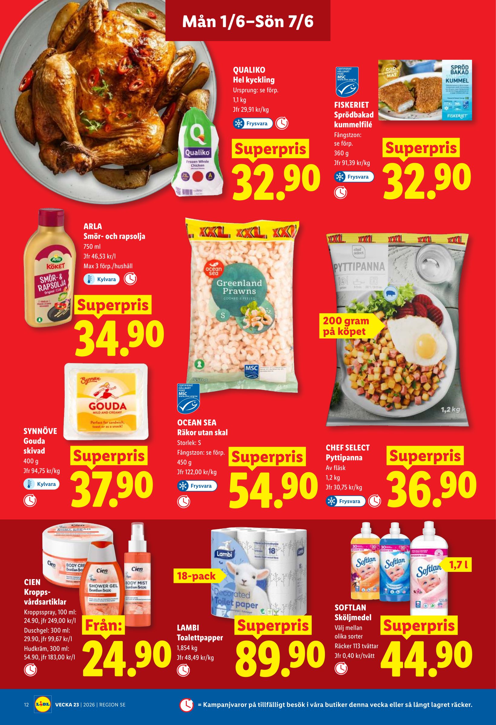 lidl - Nytt Lidl reklamblad från måndag, 01/06/2026 till söndag, 07/06/2026 - page: 13