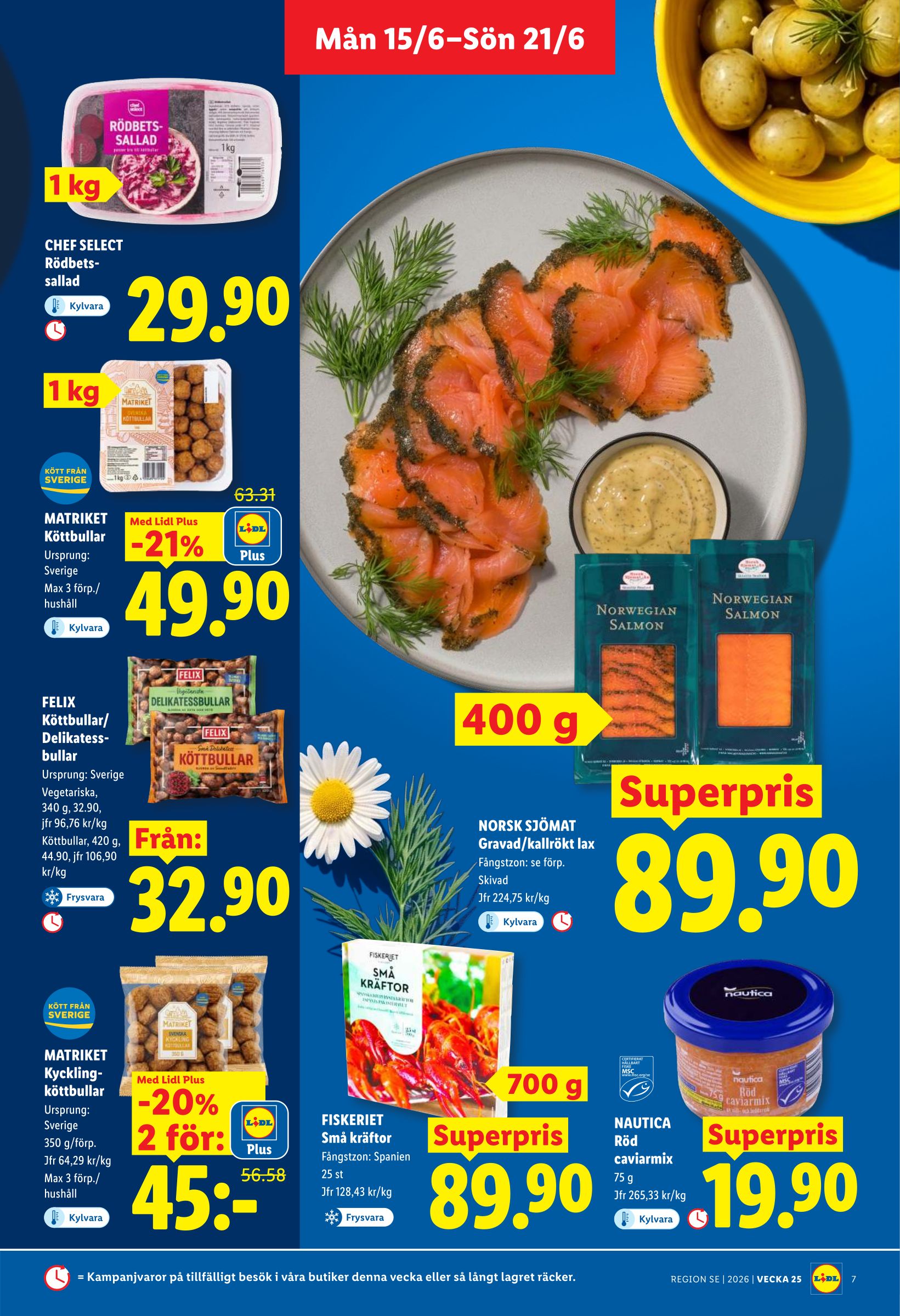 lidl - Nytt Lidl reklamblad från måndag, 15/06/2026 till söndag, 21/06/2026 - page: 7
