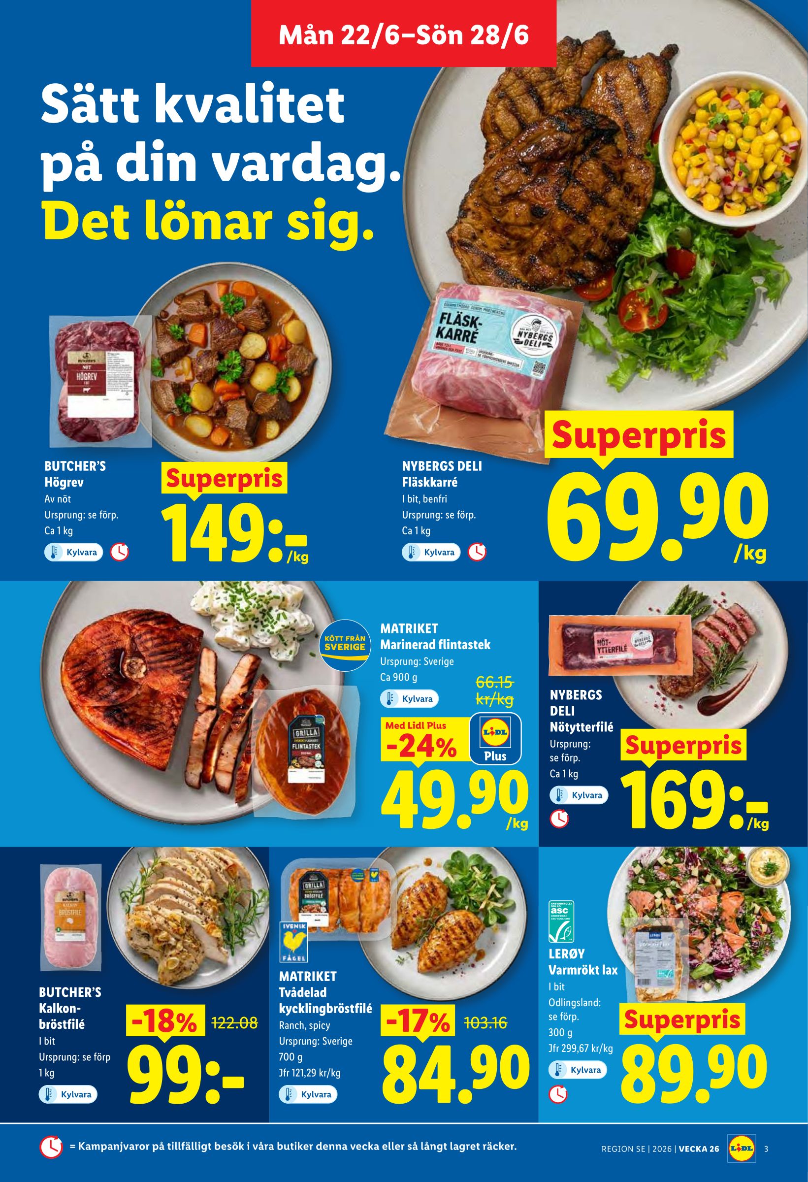 lidl - Nytt Lidl reklamblad från måndag, 22/06/2026 till söndag, 28/06/2026 - page: 3