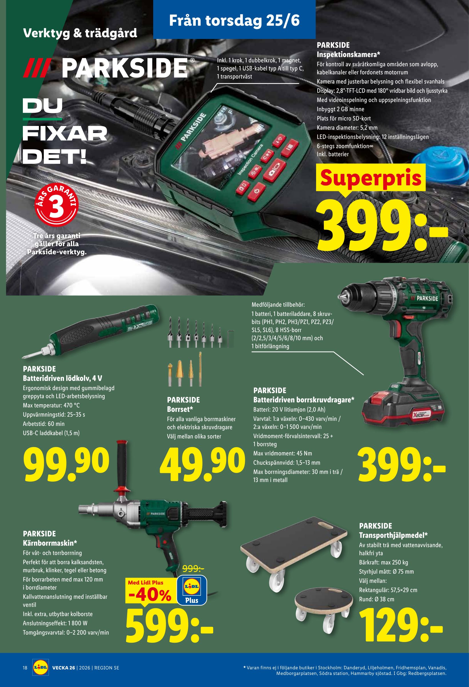 lidl - Nytt Lidl reklamblad från måndag, 22/06/2026 till söndag, 28/06/2026 - page: 22