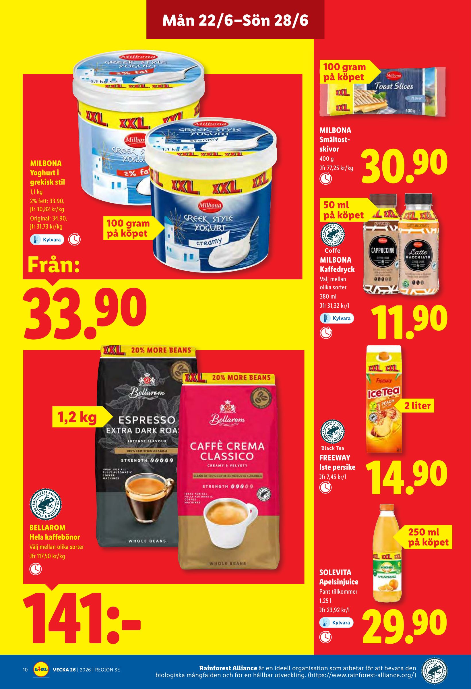 lidl - Nytt Lidl reklamblad från måndag, 22/06/2026 till söndag, 28/06/2026 - page: 10