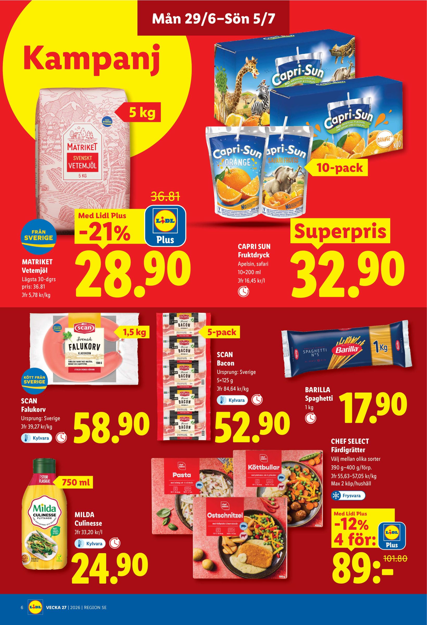 lidl - Nytt Lidl reklamblad från måndag, 29/06/2026 till söndag, 05/07/2026 - page: 6