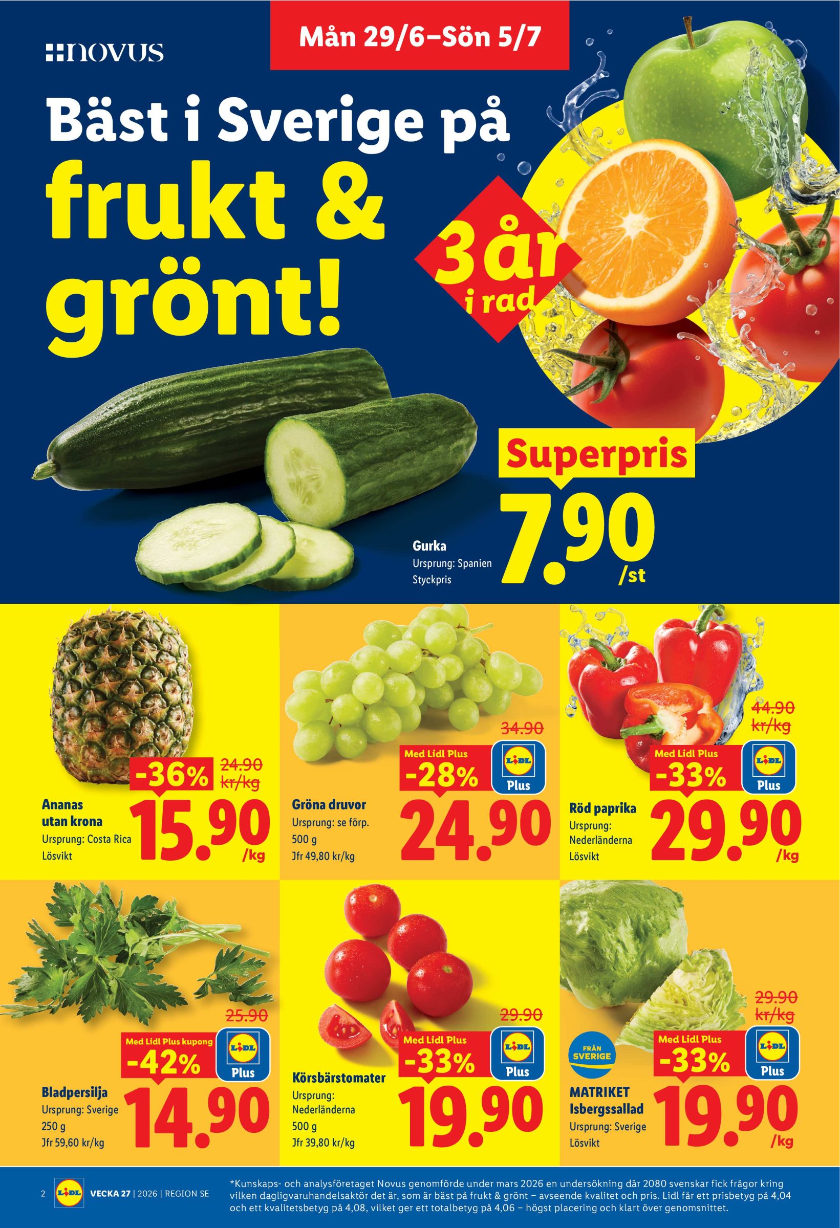lidl - Nytt Lidl reklamblad från måndag, 29/06/2026 till söndag, 05/07/2026 - page: 2