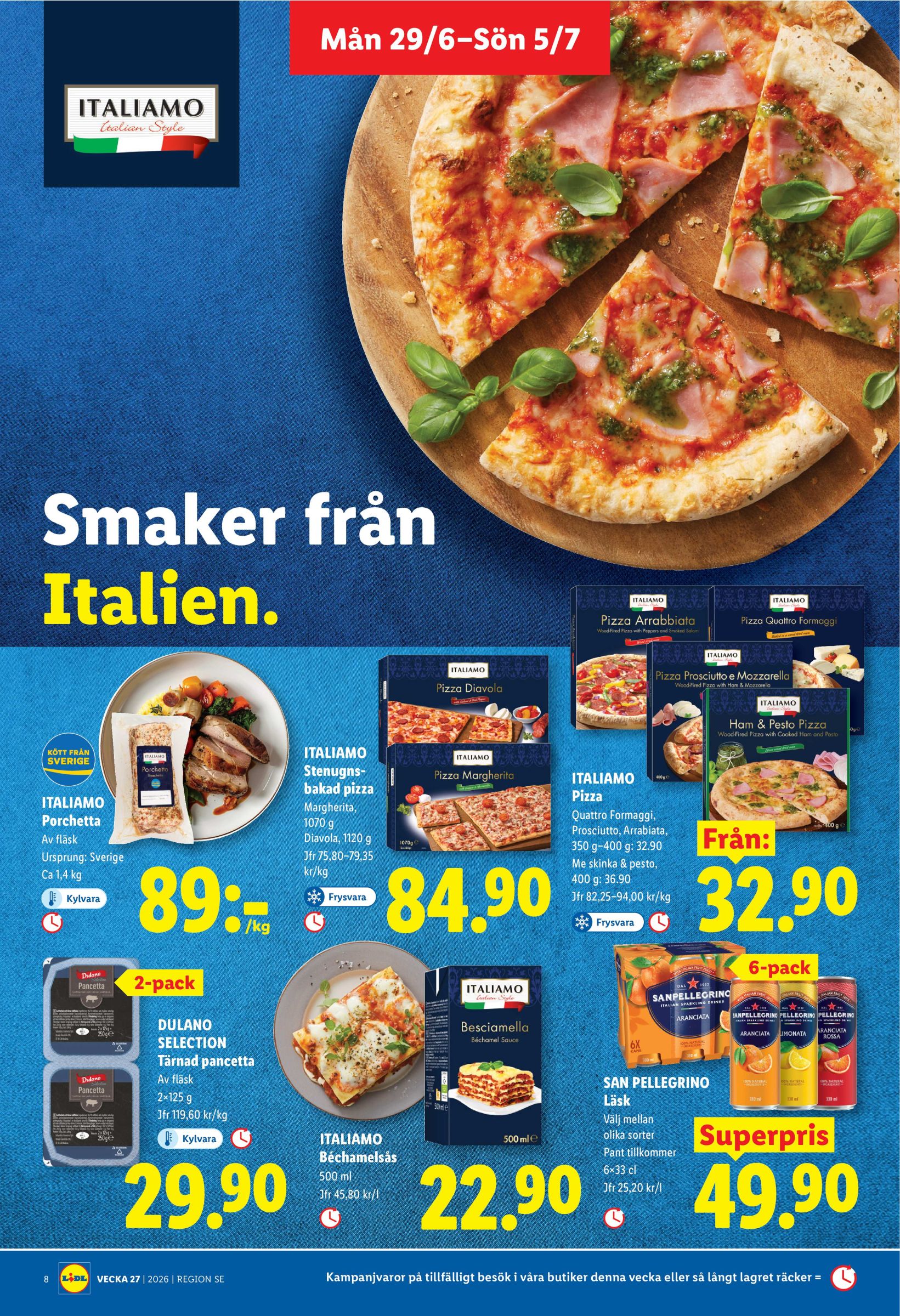 lidl - Nytt Lidl reklamblad från måndag, 29/06/2026 till söndag, 05/07/2026 - page: 8