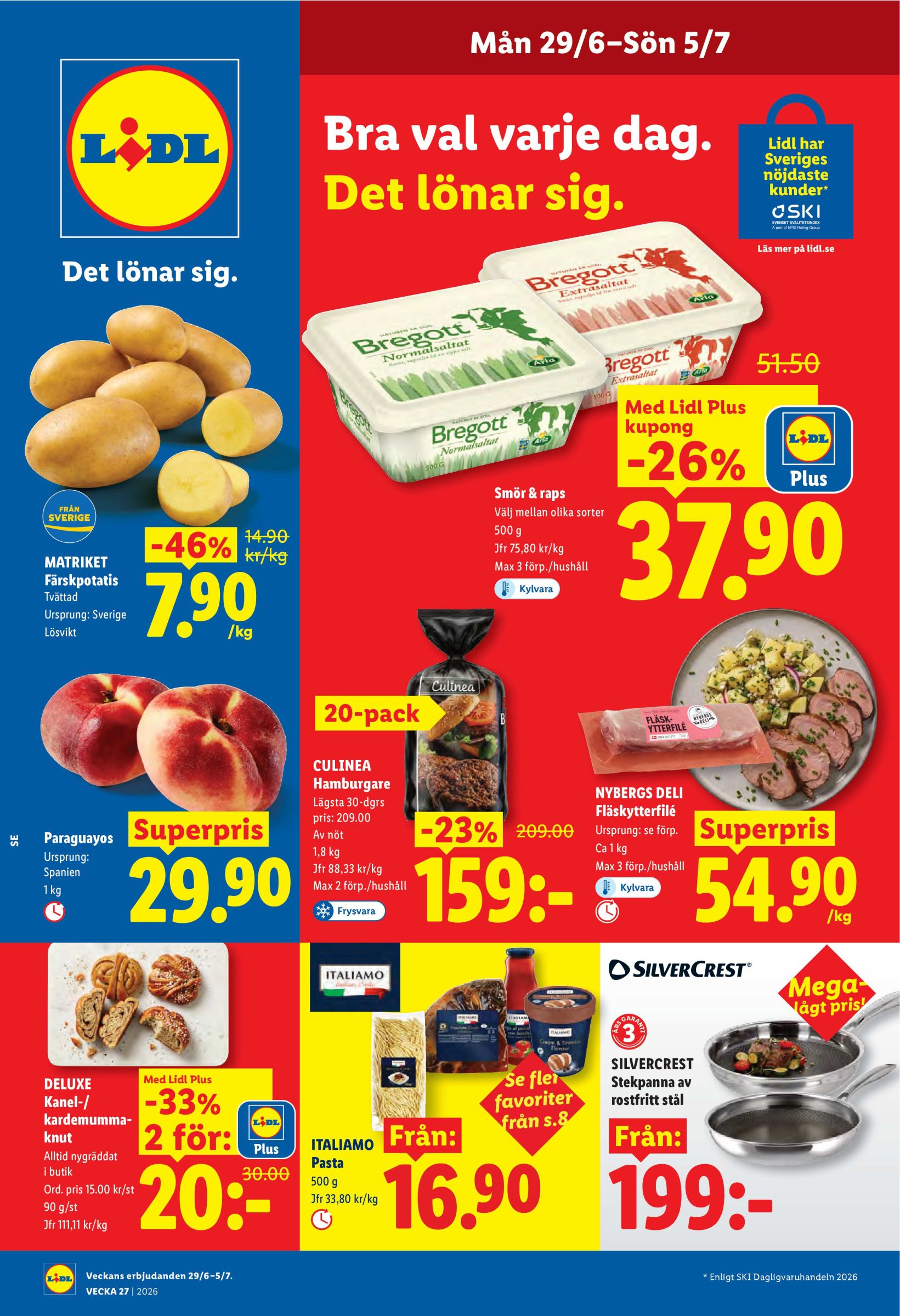 lidl - Nytt Lidl reklamblad från måndag, 29/06/2026 till söndag, 05/07/2026