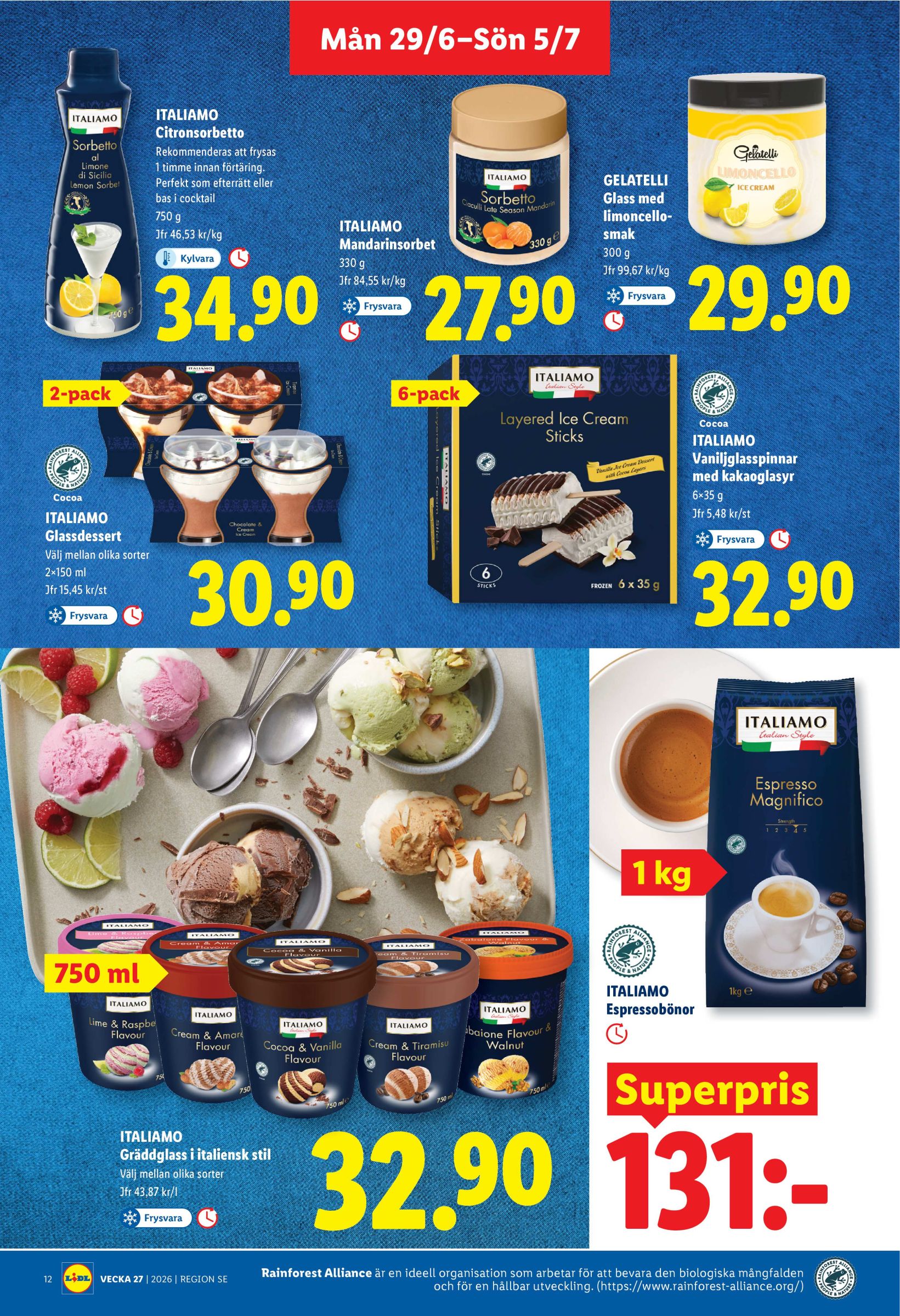 lidl - Nytt Lidl reklamblad från måndag, 29/06/2026 till söndag, 05/07/2026 - page: 12