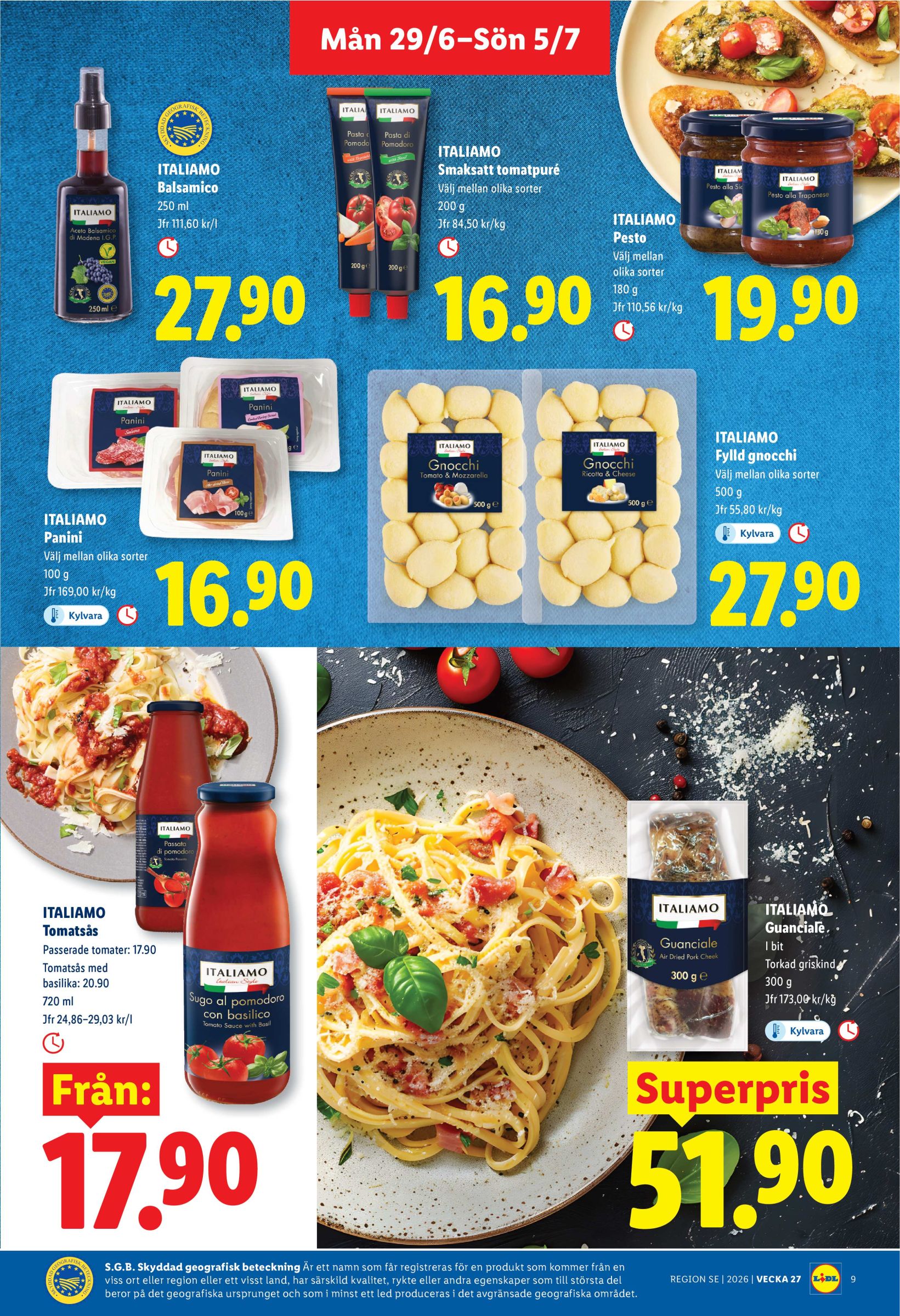 lidl - Nytt Lidl reklamblad från måndag, 29/06/2026 till söndag, 05/07/2026 - page: 9