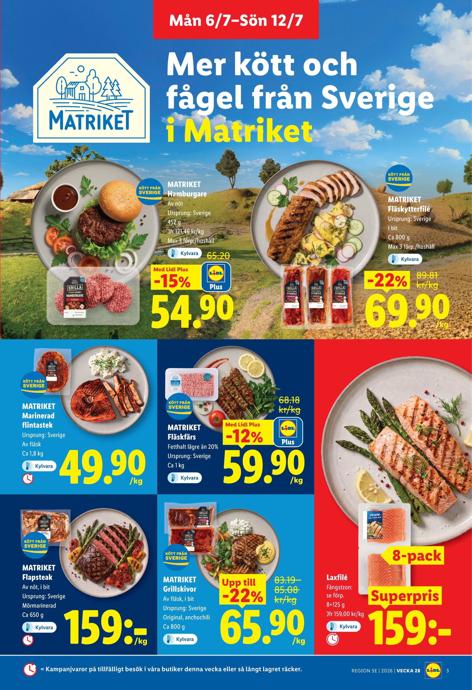 lidl - Nytt Lidl reklamblad från måndag, 06/07/2026 till söndag, 12/07/2026 - page: 3