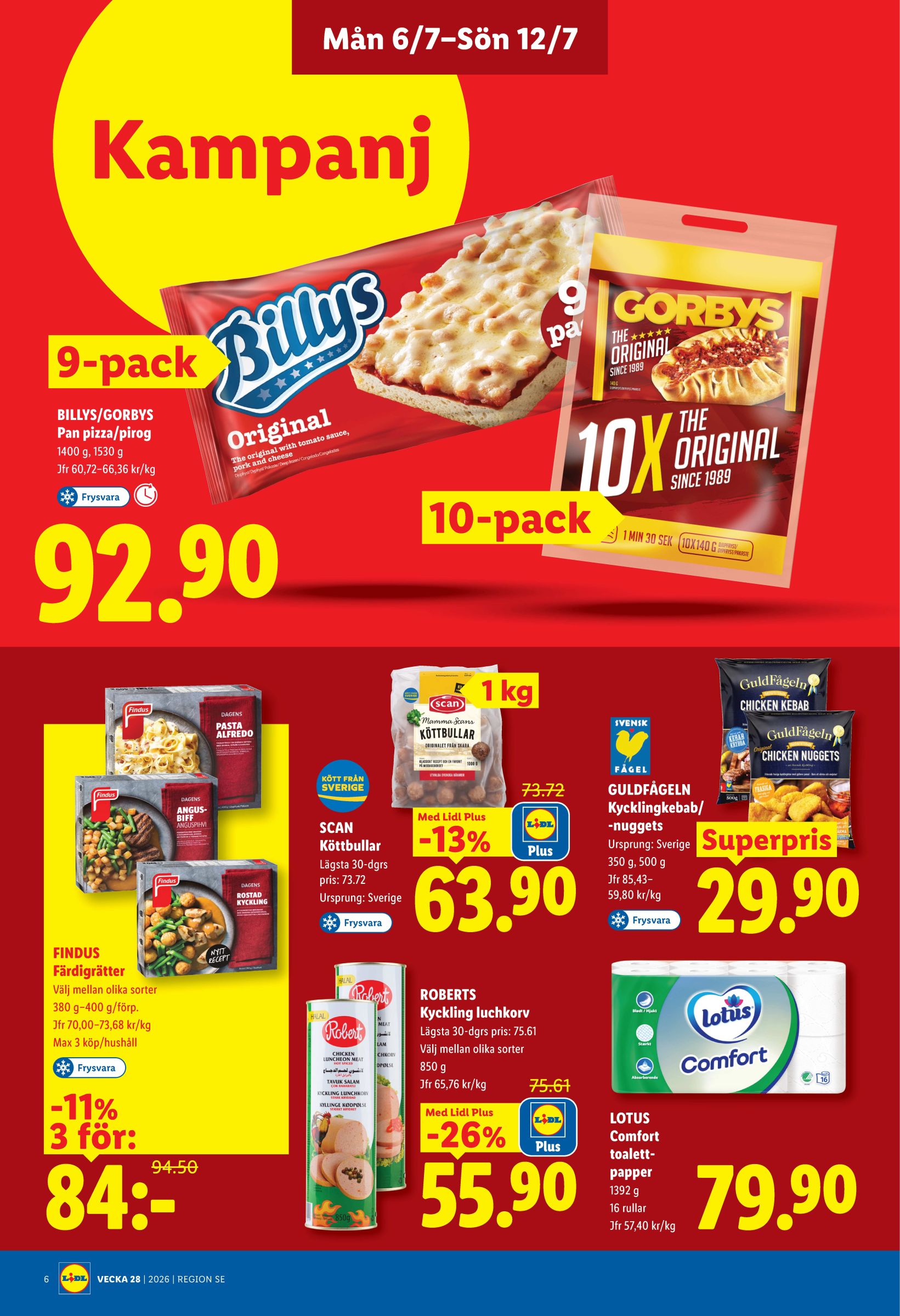 lidl - Nytt Lidl reklamblad från måndag, 06/07/2026 till söndag, 12/07/2026 - page: 6