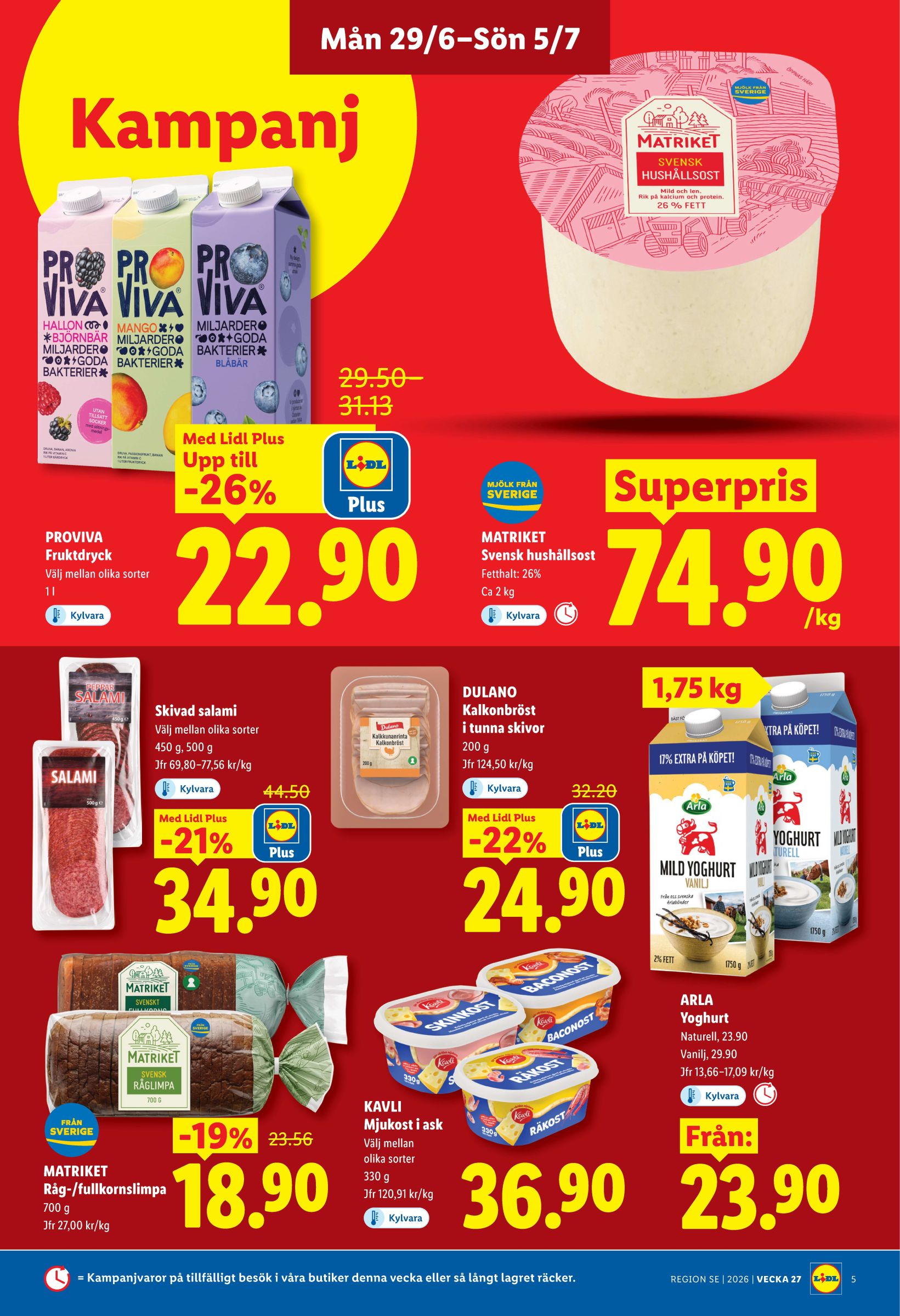 lidl - Aktuellt Lidl reklamblad från måndag, 29/06/2026 till söndag, 05/07/2026 - page: 5