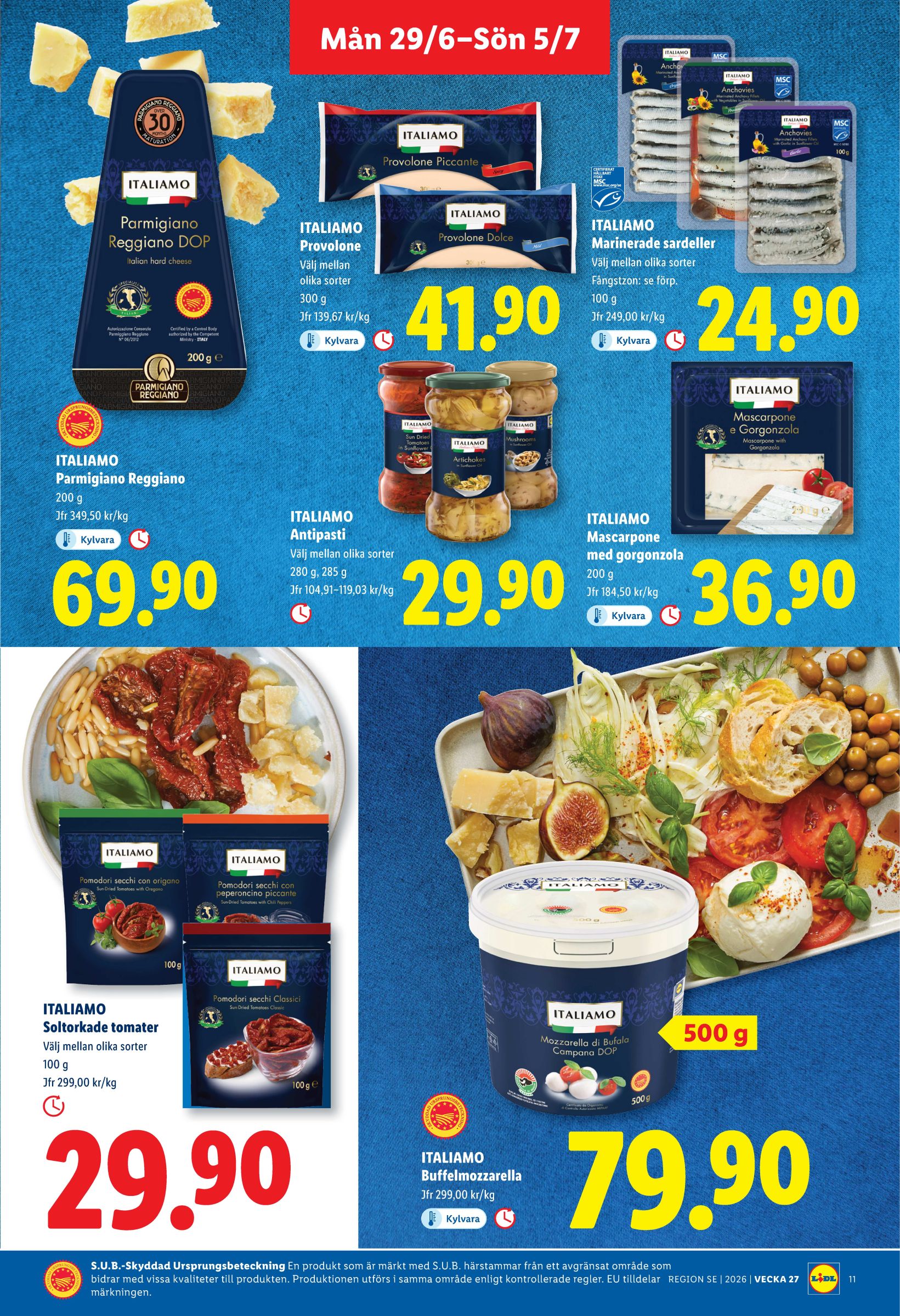 lidl - Aktuellt Lidl reklamblad från måndag, 29/06/2026 till söndag, 05/07/2026 - page: 11