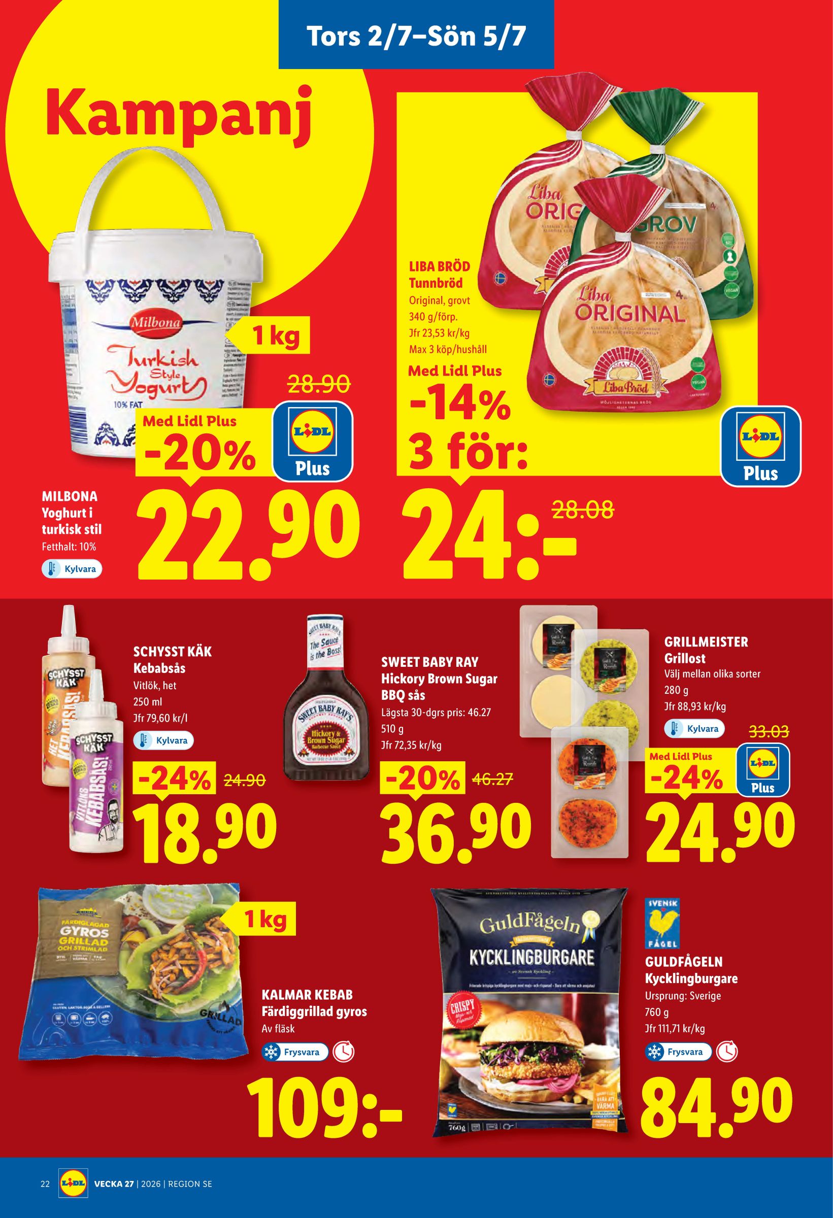 lidl - Aktuellt Lidl reklamblad från måndag, 29/06/2026 till söndag, 05/07/2026 - page: 28