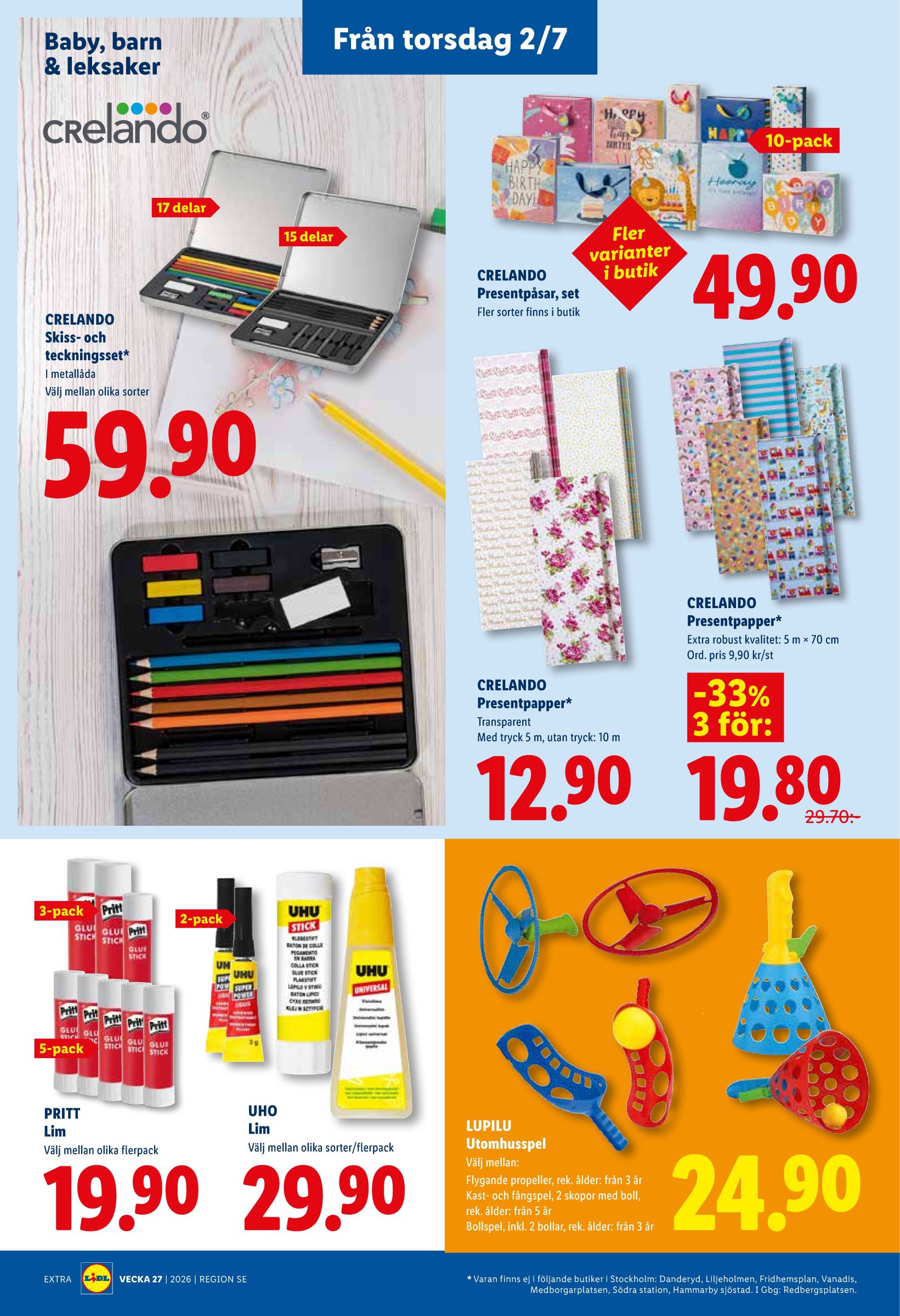 lidl - Aktuellt Lidl reklamblad från måndag, 29/06/2026 till söndag, 05/07/2026 - page: 27