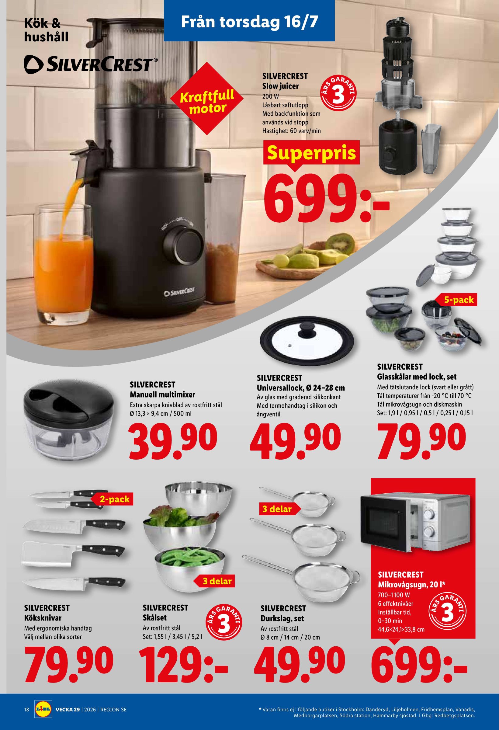 lidl - Nytt Lidl reklamblad från måndag, 13/07/2026 till söndag, 19/07/2026 - page: 23