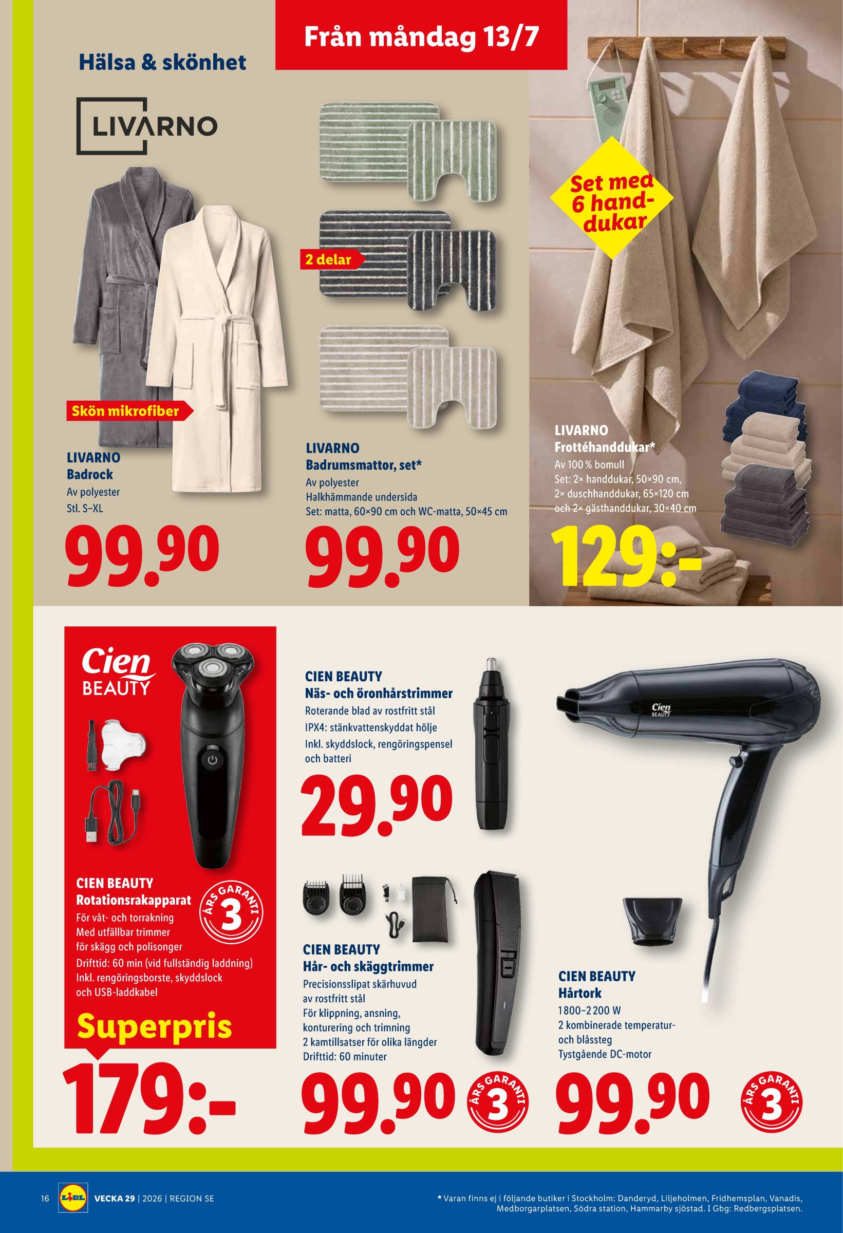 lidl - Nytt Lidl reklamblad från måndag, 13/07/2026 till söndag, 19/07/2026 - page: 21