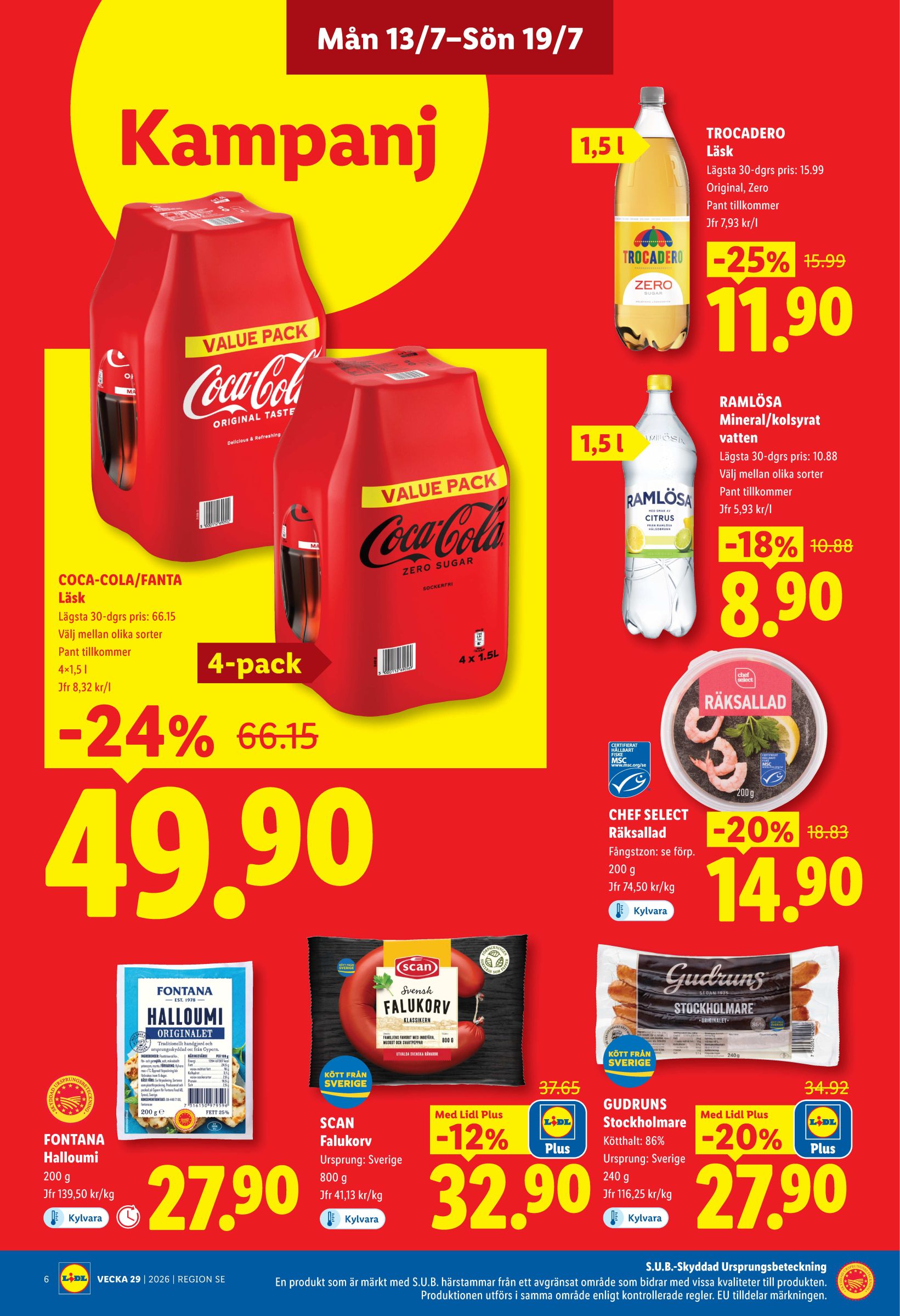 lidl - Nytt Lidl reklamblad från måndag, 13/07/2026 till söndag, 19/07/2026 - page: 6