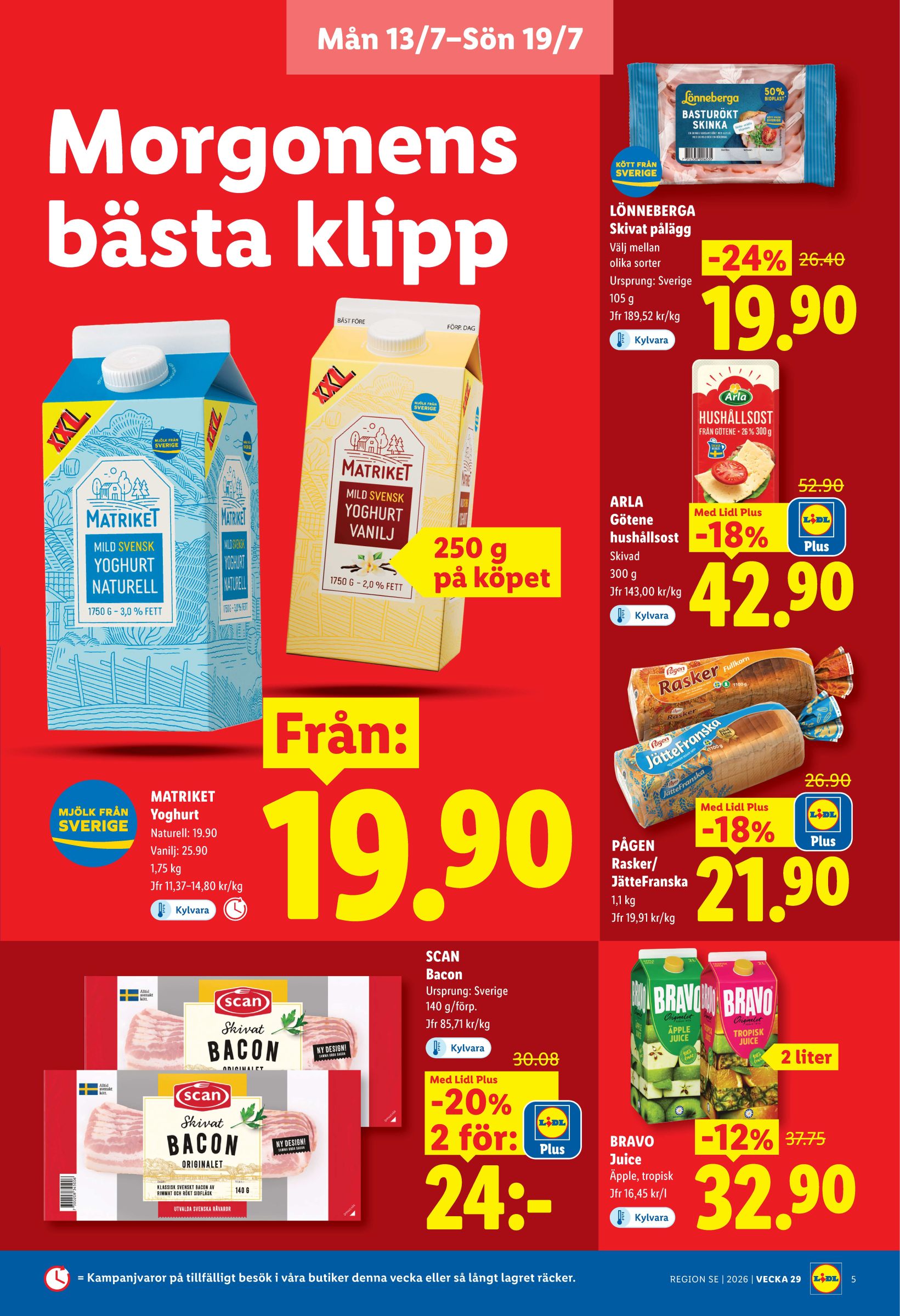 lidl - Nytt Lidl reklamblad från måndag, 13/07/2026 till söndag, 19/07/2026 - page: 5