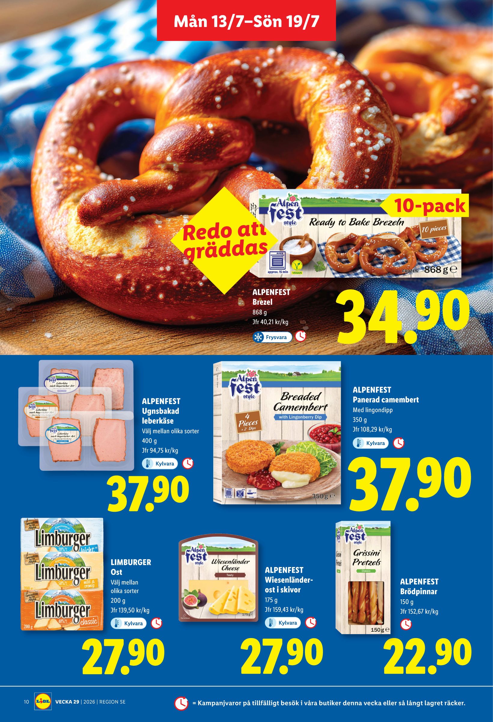 lidl - Nytt Lidl reklamblad från måndag, 13/07/2026 till söndag, 19/07/2026 - page: 10
