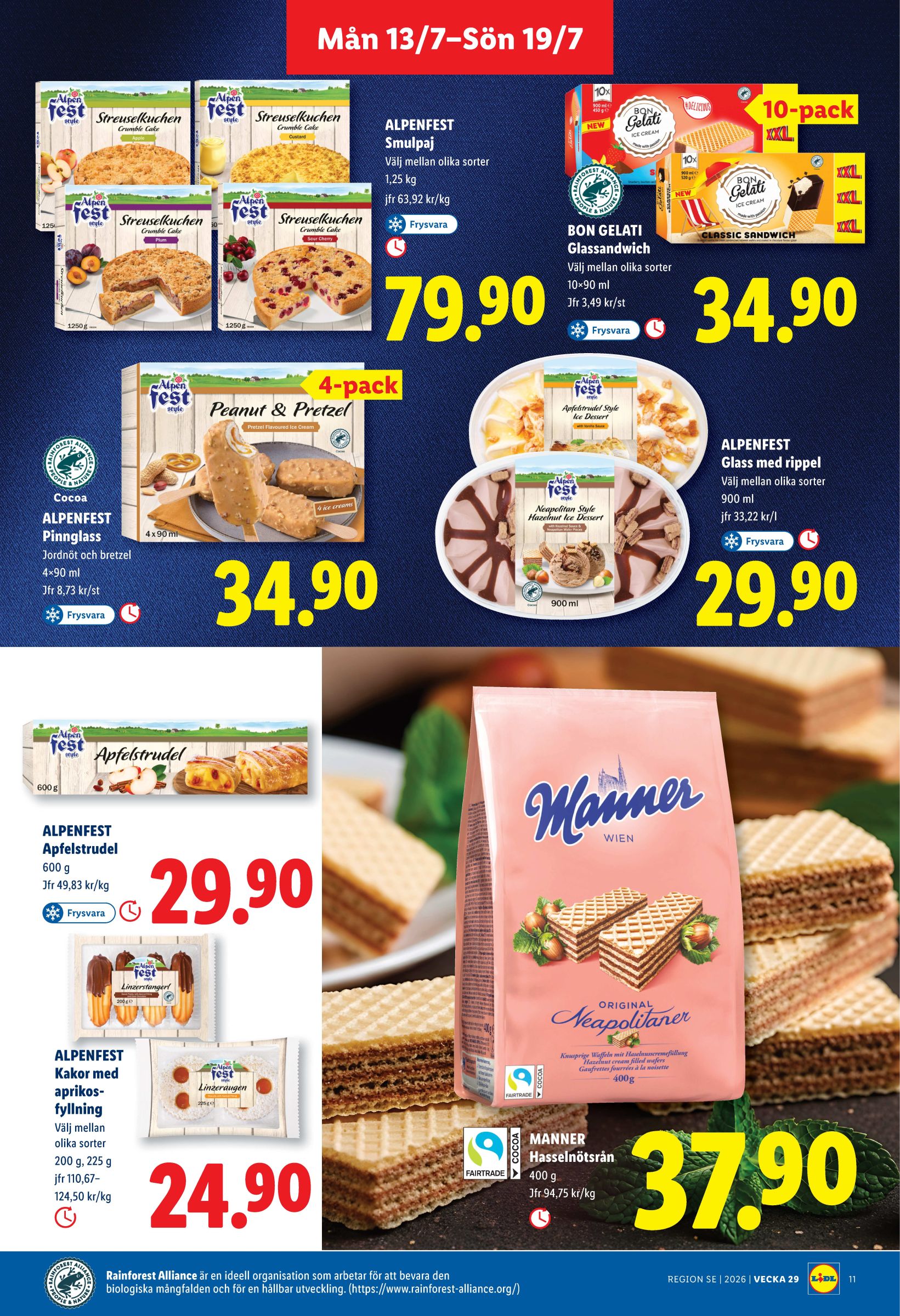 lidl - Nytt Lidl reklamblad från måndag, 13/07/2026 till söndag, 19/07/2026 - page: 11