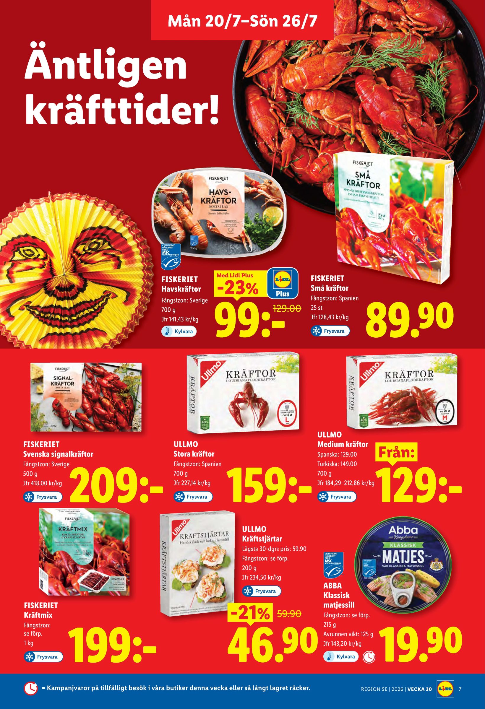 lidl - Nytt Lidl reklamblad från måndag, 20/07/2026 till söndag, 26/07/2026 - page: 7