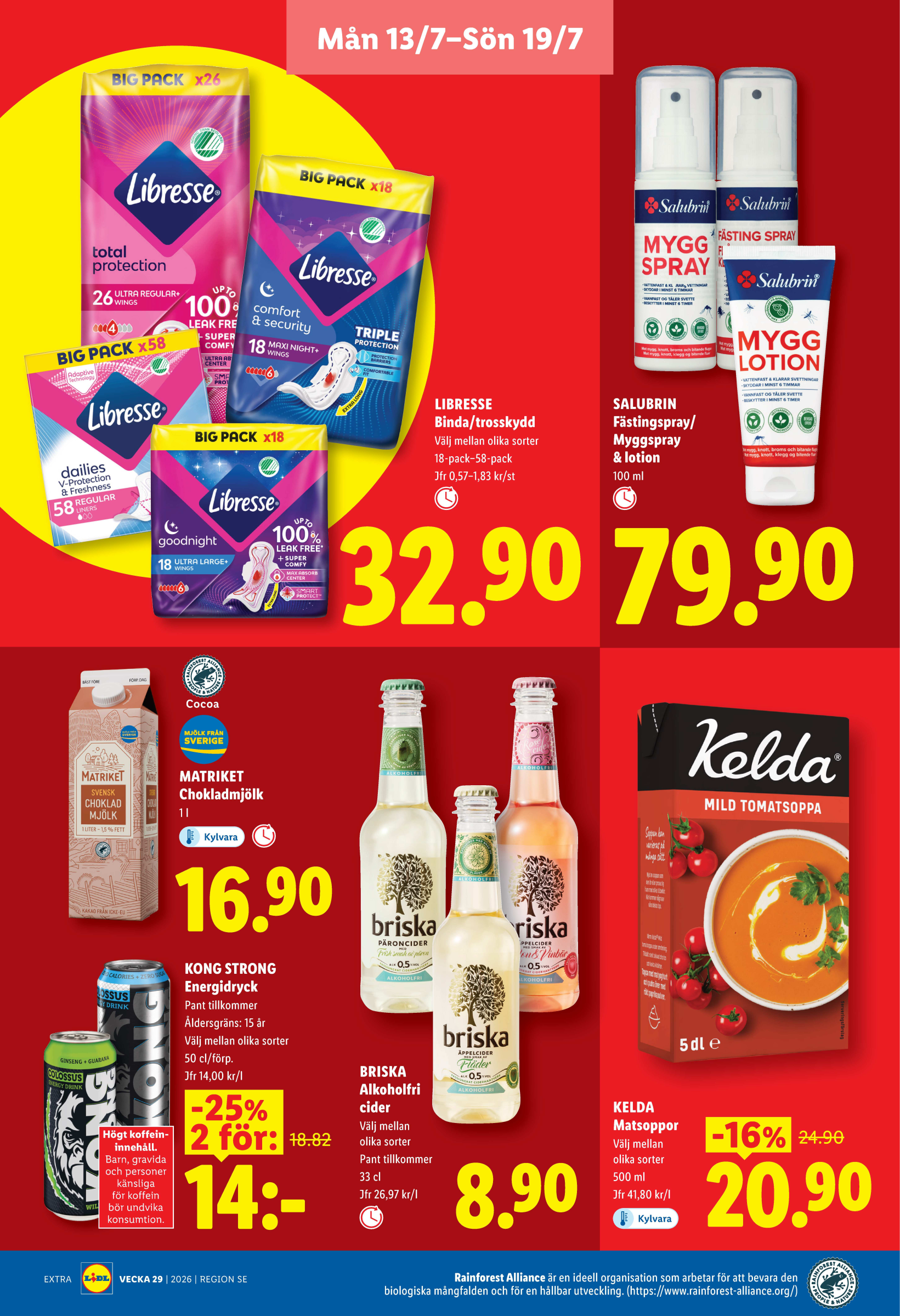 lidl - Aktuellt Lidl reklamblad från måndag, 13/07/2026 till söndag, 19/07/2026 - page: 14