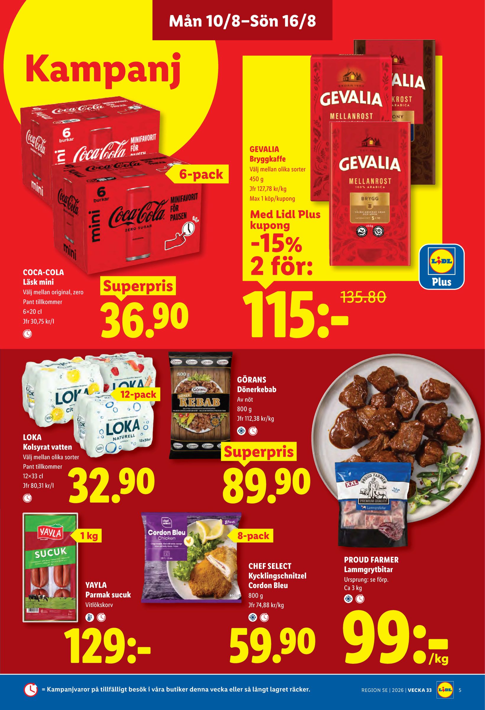 lidl - Nytt Lidl reklamblad från måndag, 10/08/2026 till söndag, 16/08/2026 - page: 5