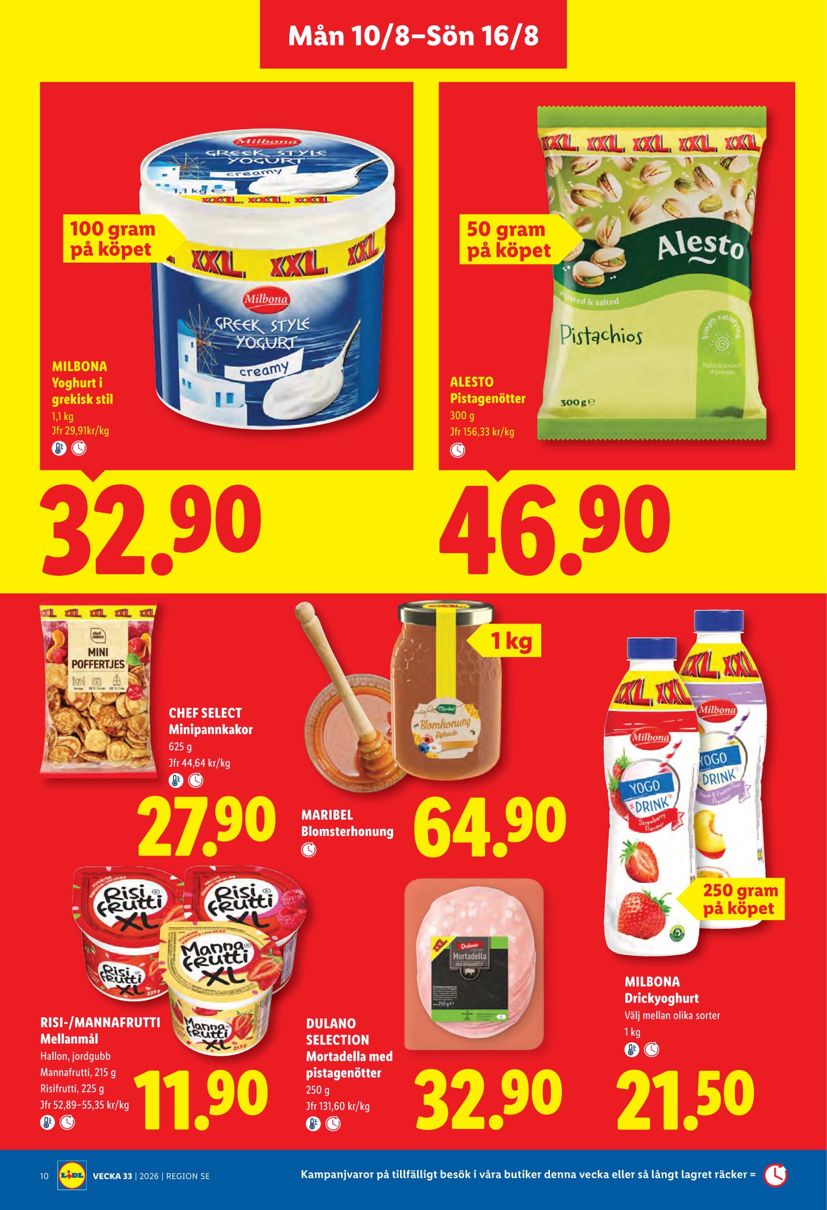 lidl - Nytt Lidl reklamblad från måndag, 10/08/2026 till söndag, 16/08/2026 - page: 10