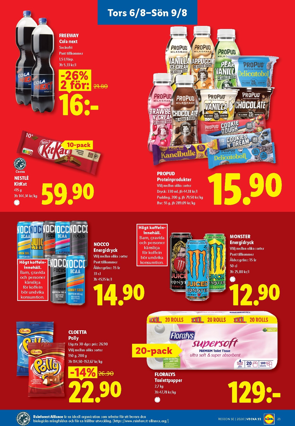 lidl - Aktuellt Lidl reklamblad från måndag, 03/08/2026 till söndag, 09/08/2026 - page: 26