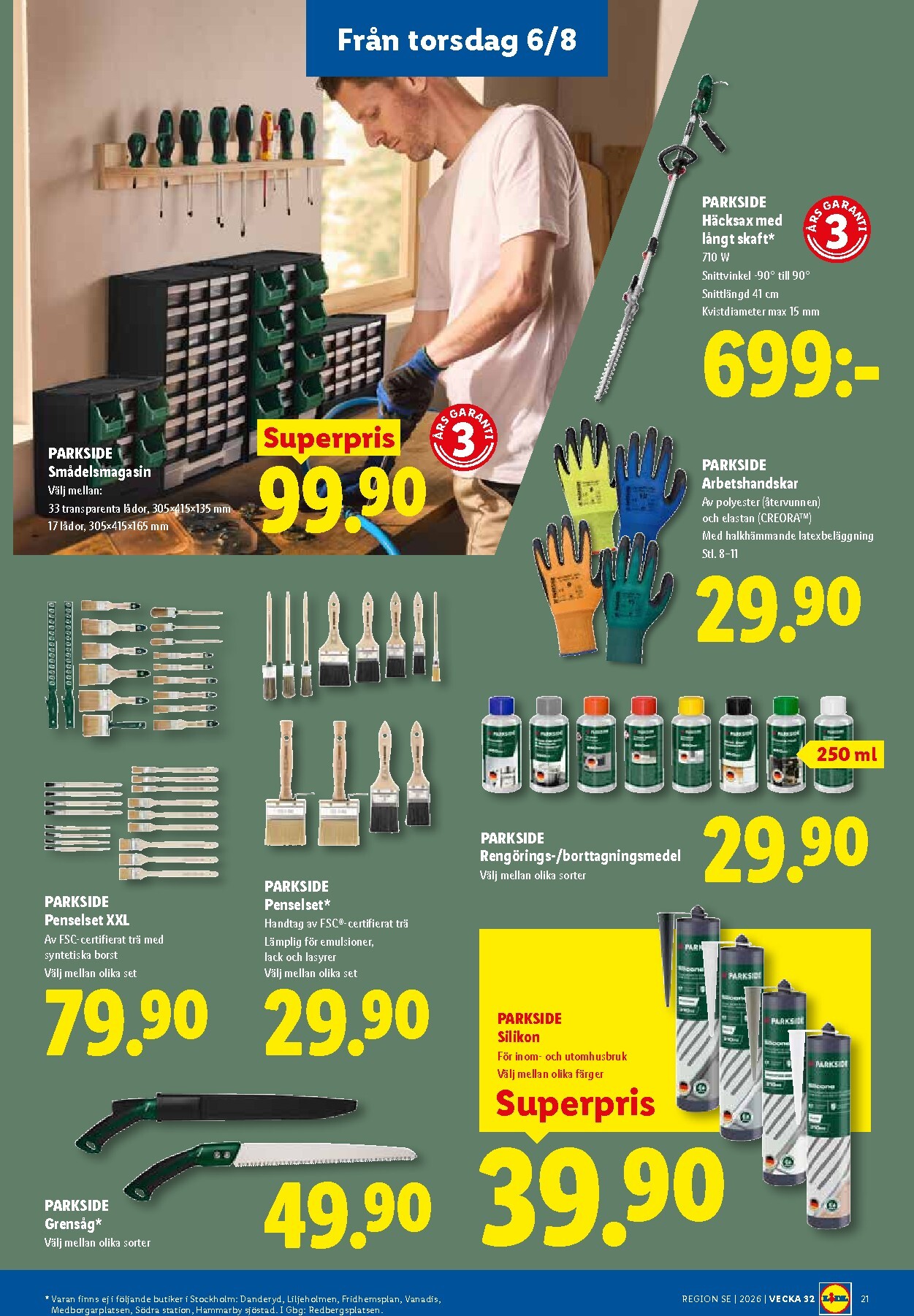 lidl - Aktuellt Lidl reklamblad från måndag, 03/08/2026 till söndag, 09/08/2026 - page: 23