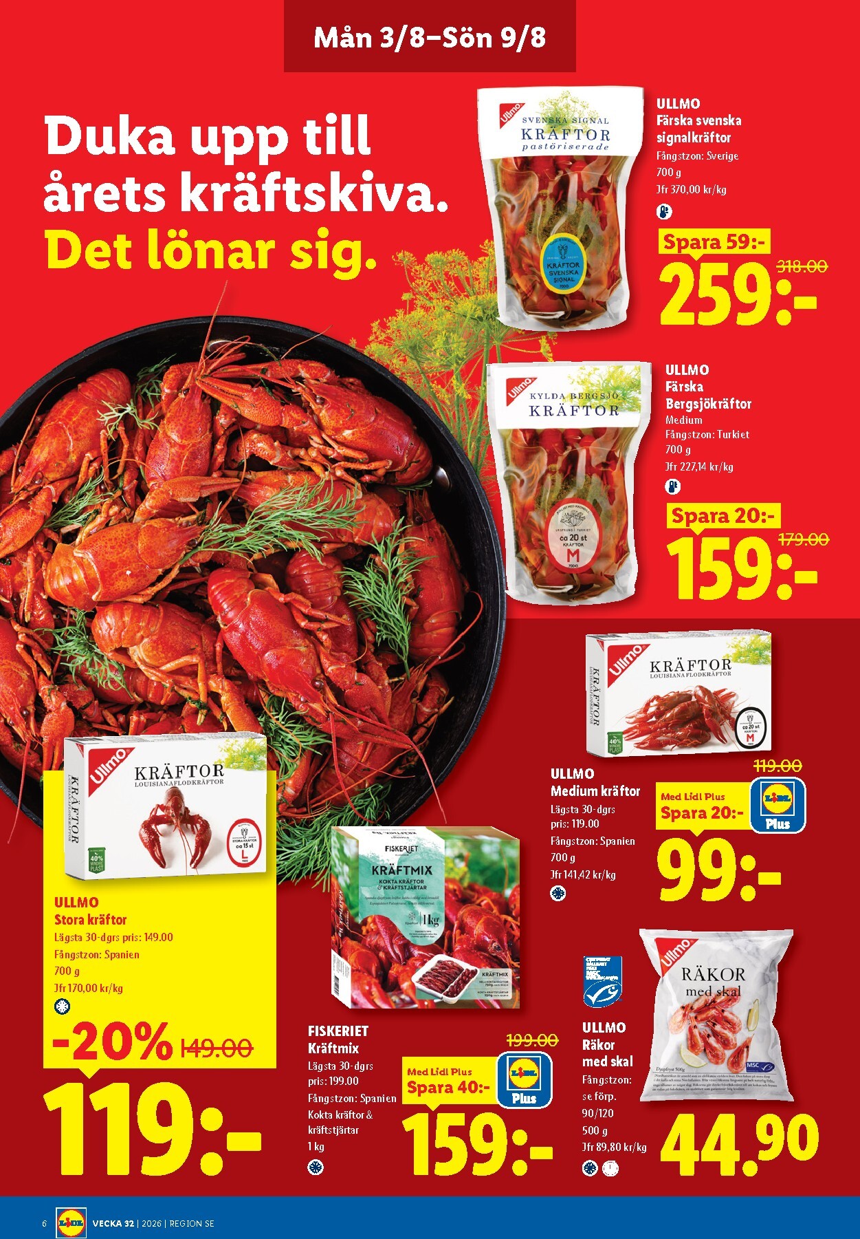 lidl - Aktuellt Lidl reklamblad från måndag, 03/08/2026 till söndag, 09/08/2026 - page: 6