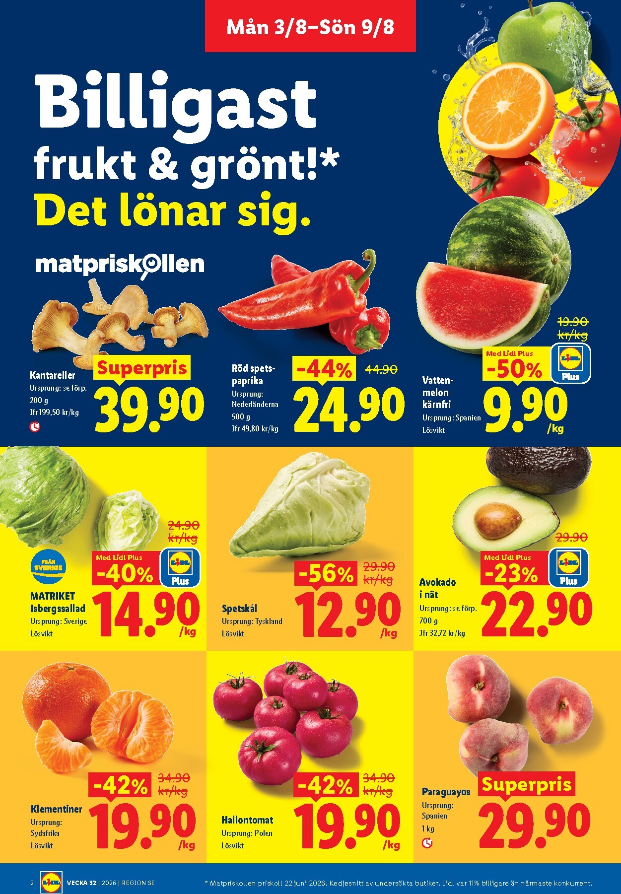 lidl - Aktuellt Lidl reklamblad från måndag, 03/08/2026 till söndag, 09/08/2026 - page: 2