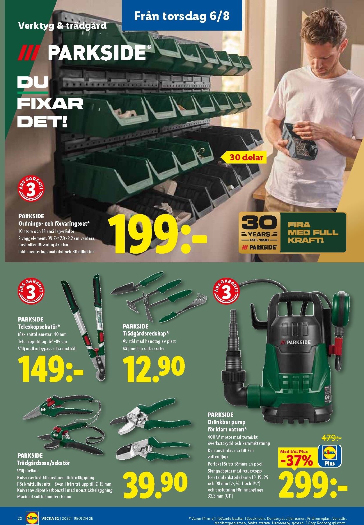 lidl - Aktuellt Lidl reklamblad från måndag, 03/08/2026 till söndag, 09/08/2026 - page: 22