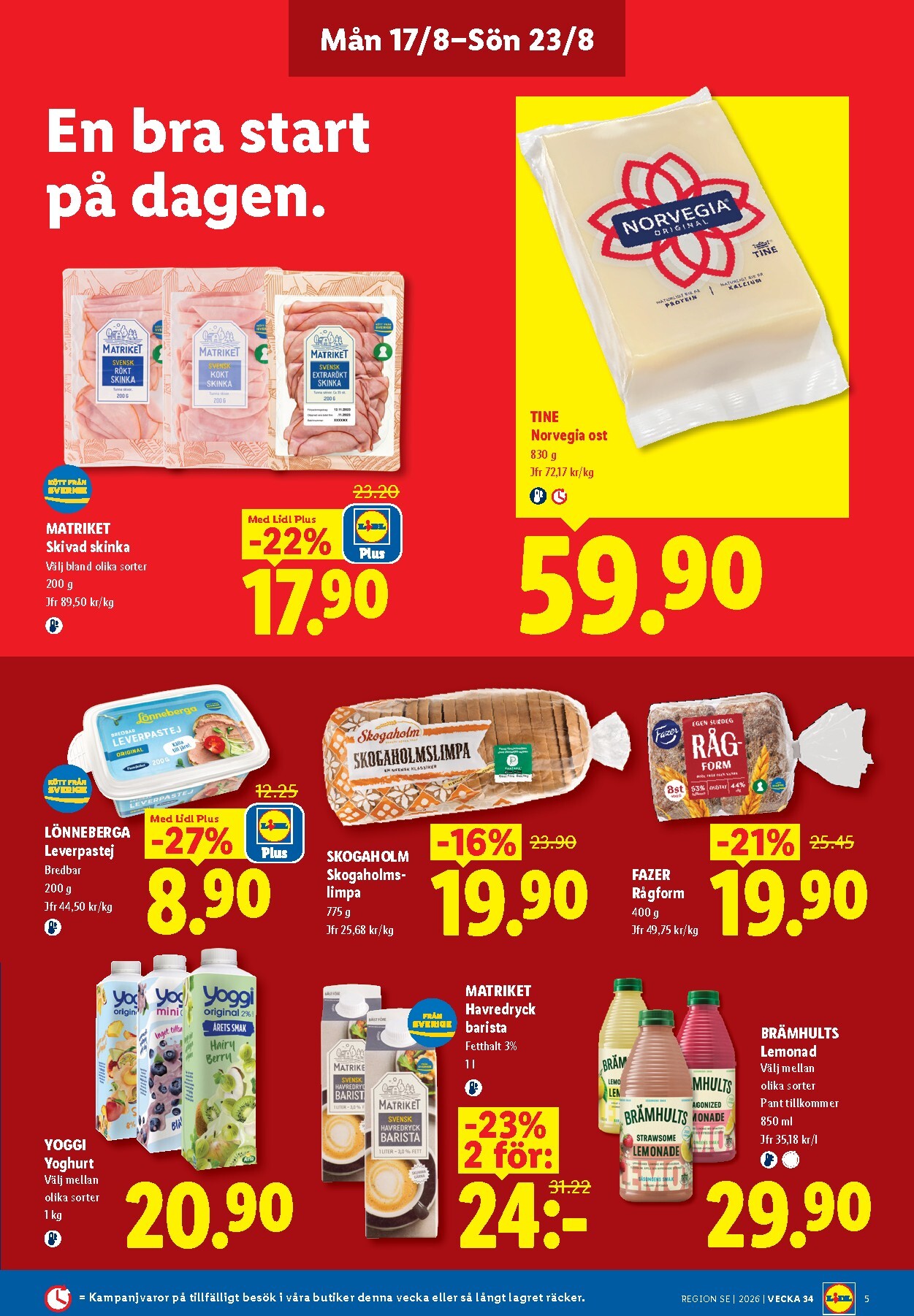 lidl - Nytt Lidl reklamblad från måndag, 17/08/2026 till söndag, 23/08/2026 - page: 5