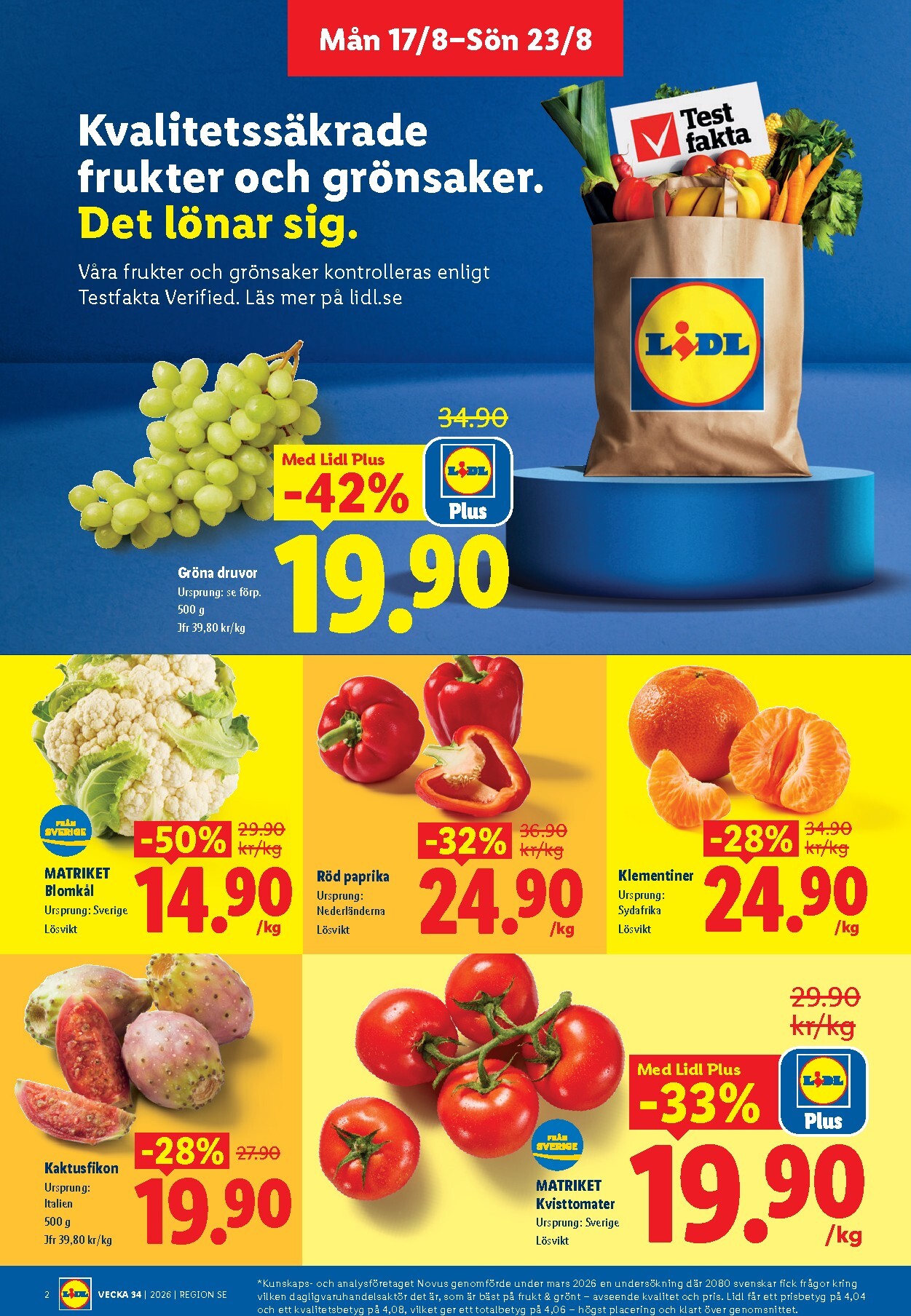 lidl - Nytt Lidl reklamblad från måndag, 17/08/2026 till söndag, 23/08/2026 - page: 2