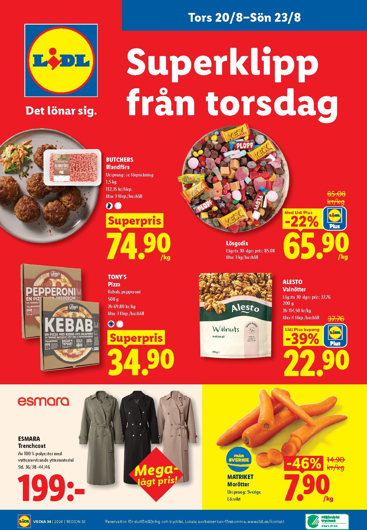 lidl - Nytt Lidl reklamblad från måndag, 17/08/2026 till söndag, 23/08/2026 - page: 29