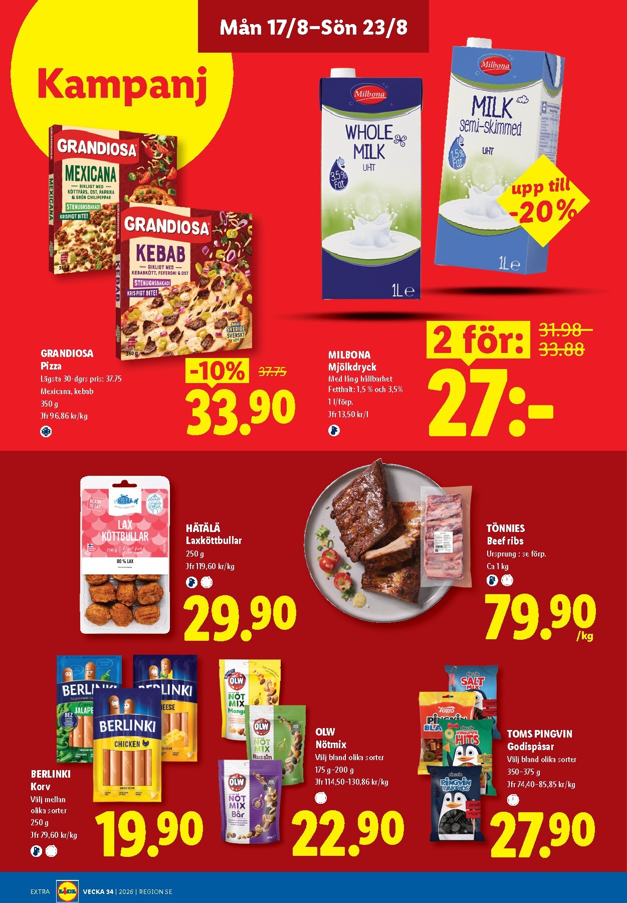 lidl - Nytt Lidl reklamblad från måndag, 17/08/2026 till söndag, 23/08/2026 - page: 8
